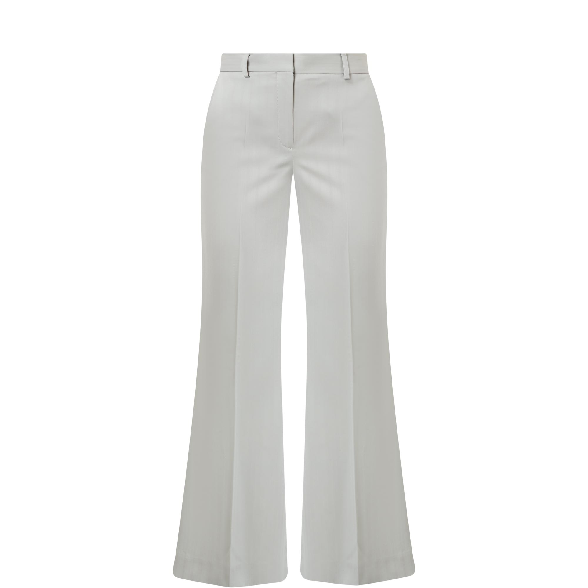 Mid-Rise Bootcut Trousers