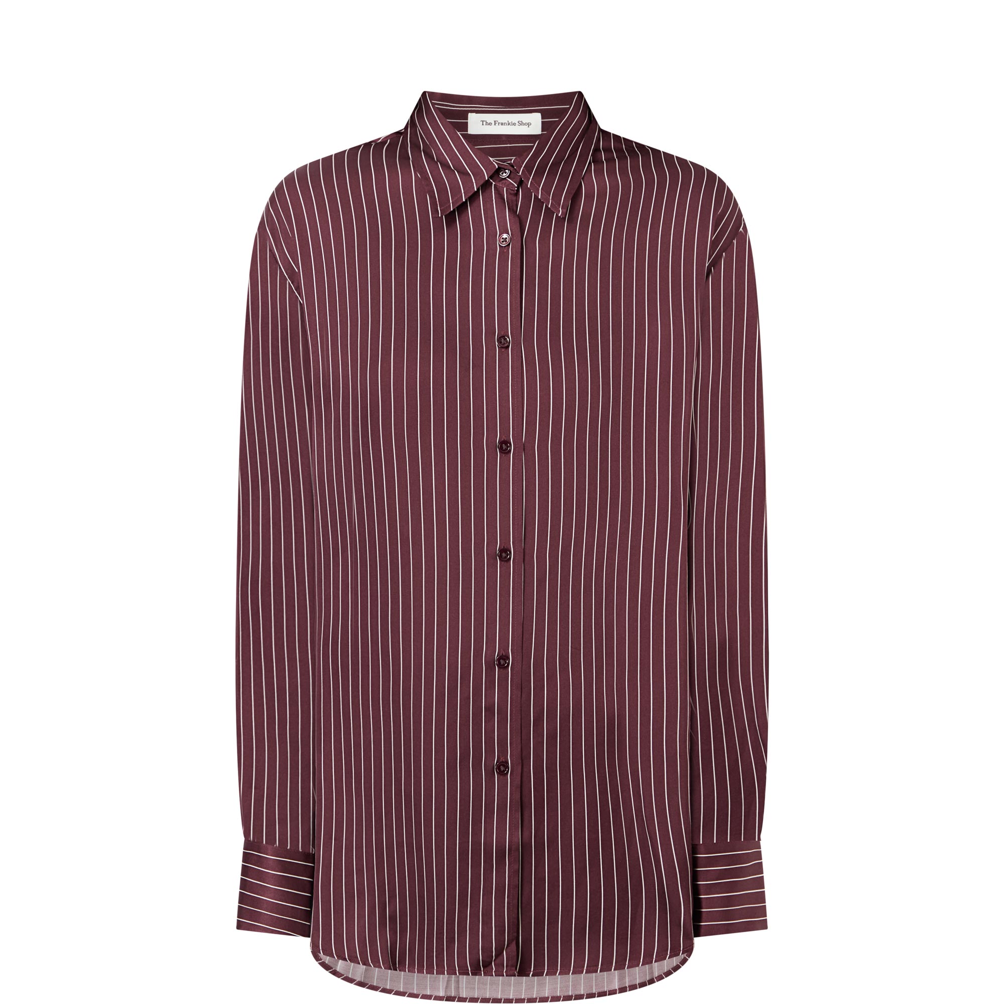 Peri Striped Sheer Fluid Shirt