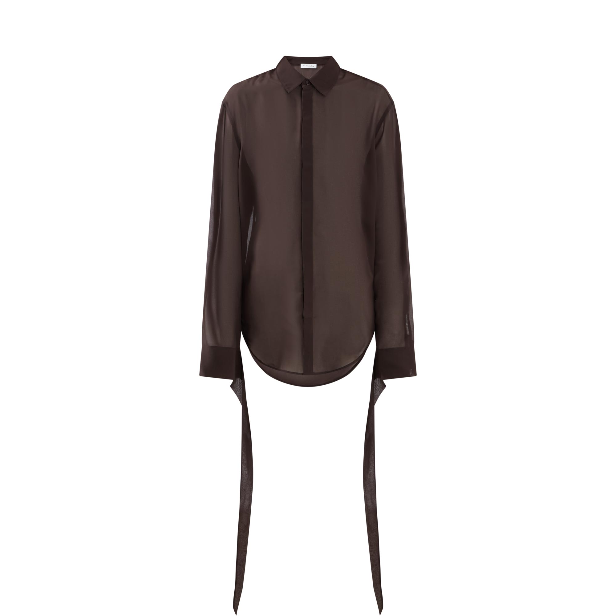 Verlin Sheer Chiffon Shirt