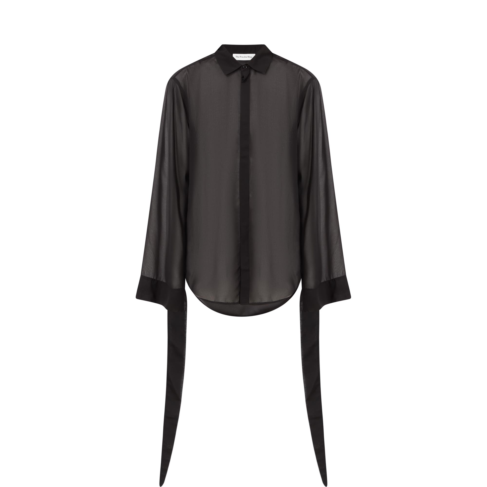 Verlin Sheer Chiffon Shirt