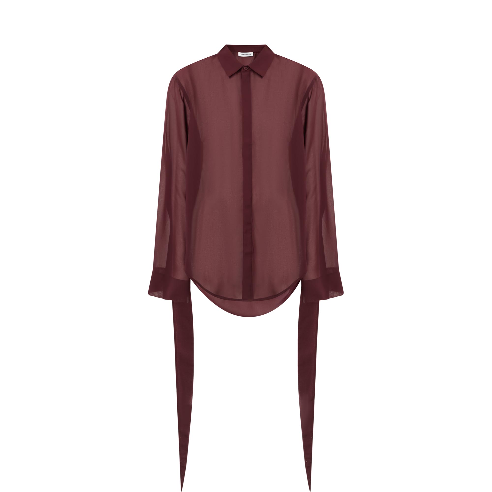 Verlin Sheer Chiffon Shirt