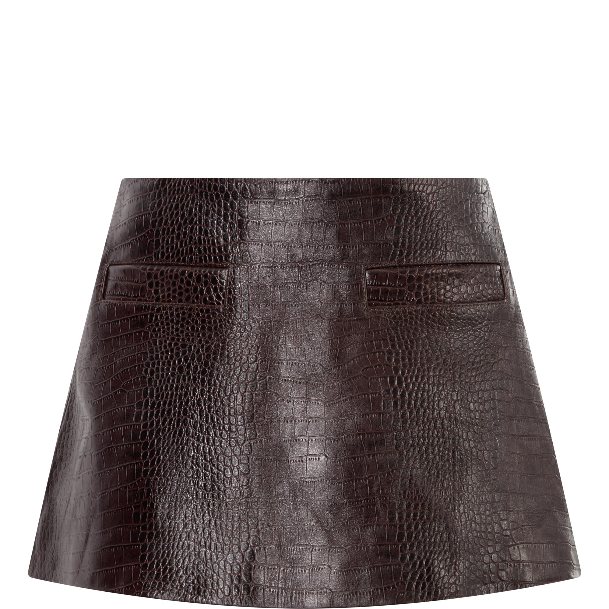 Rory Croc Mini Skirt
