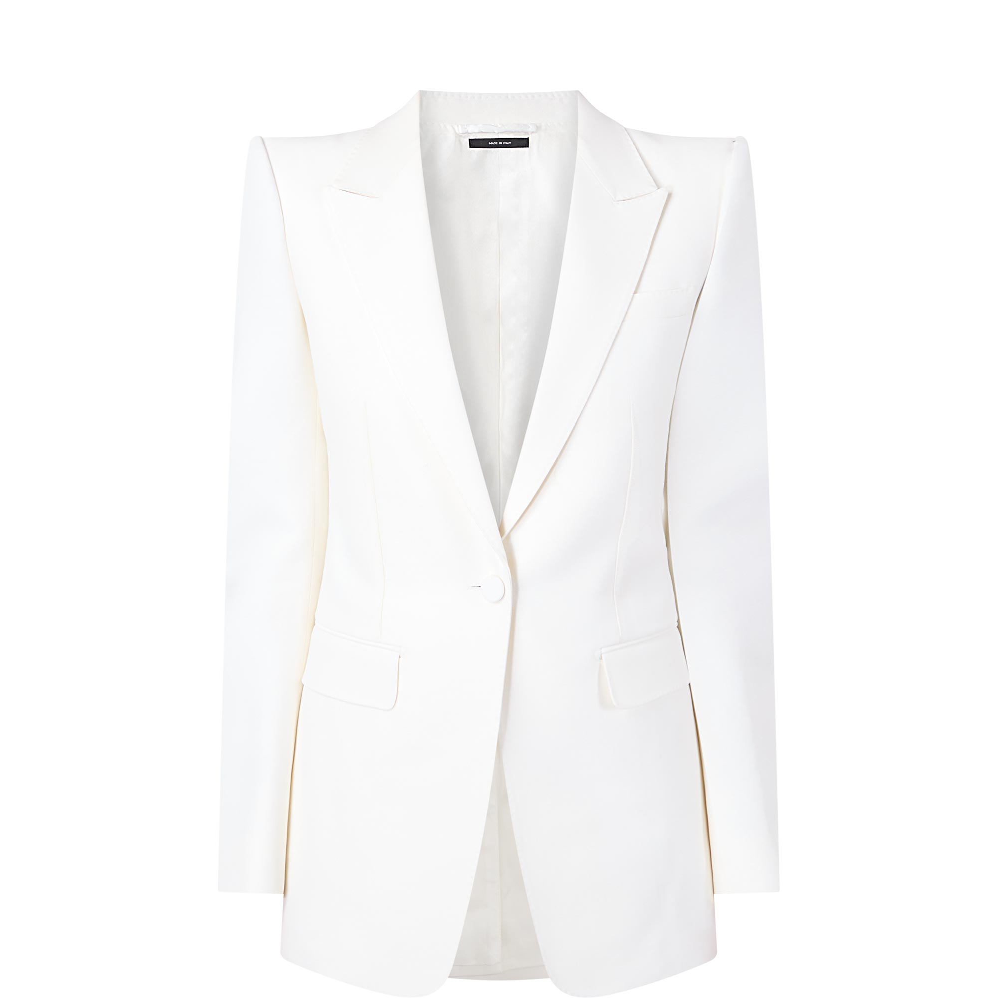 Structured Single Breasted Blazer