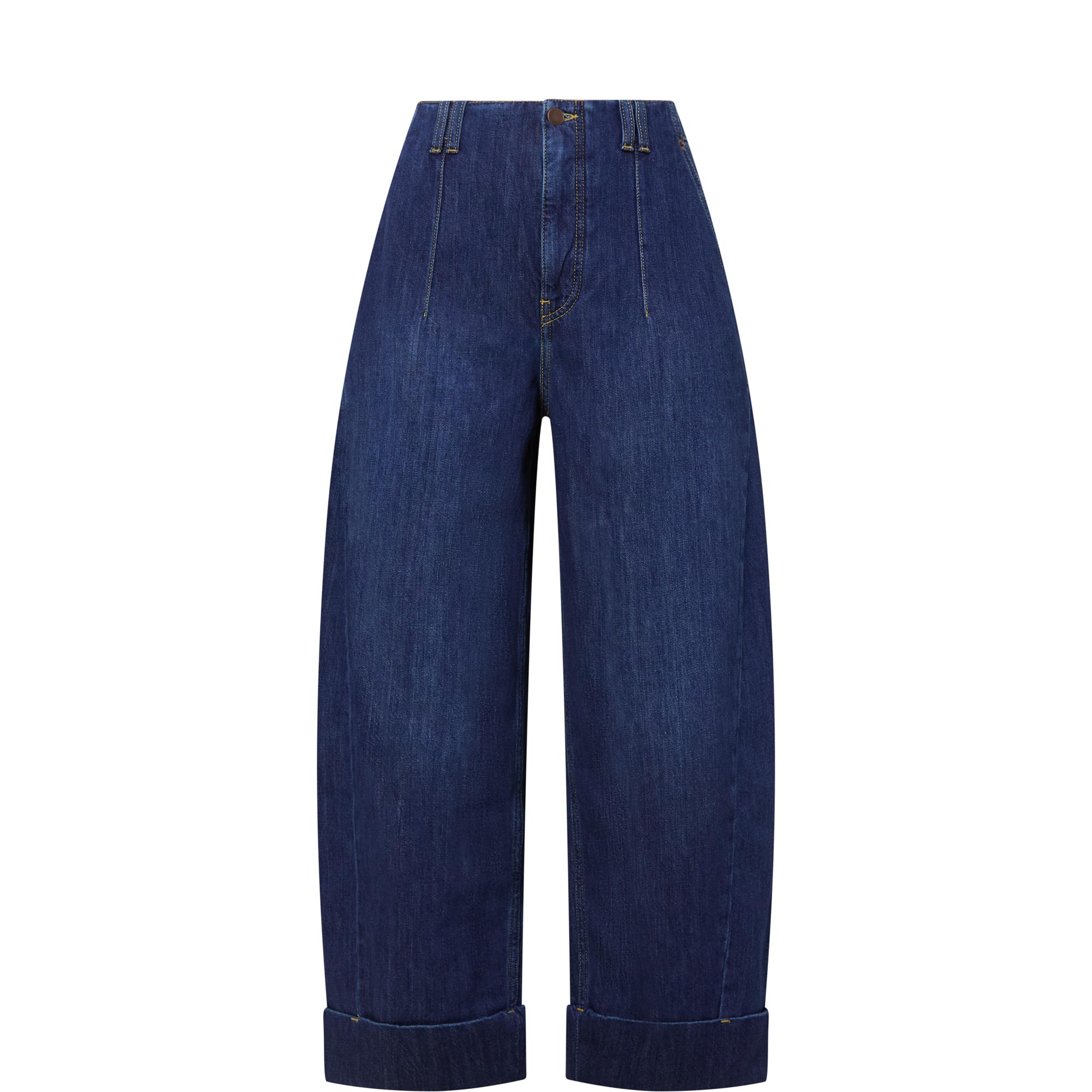 Ena Cropped Barrel Leg Jeans