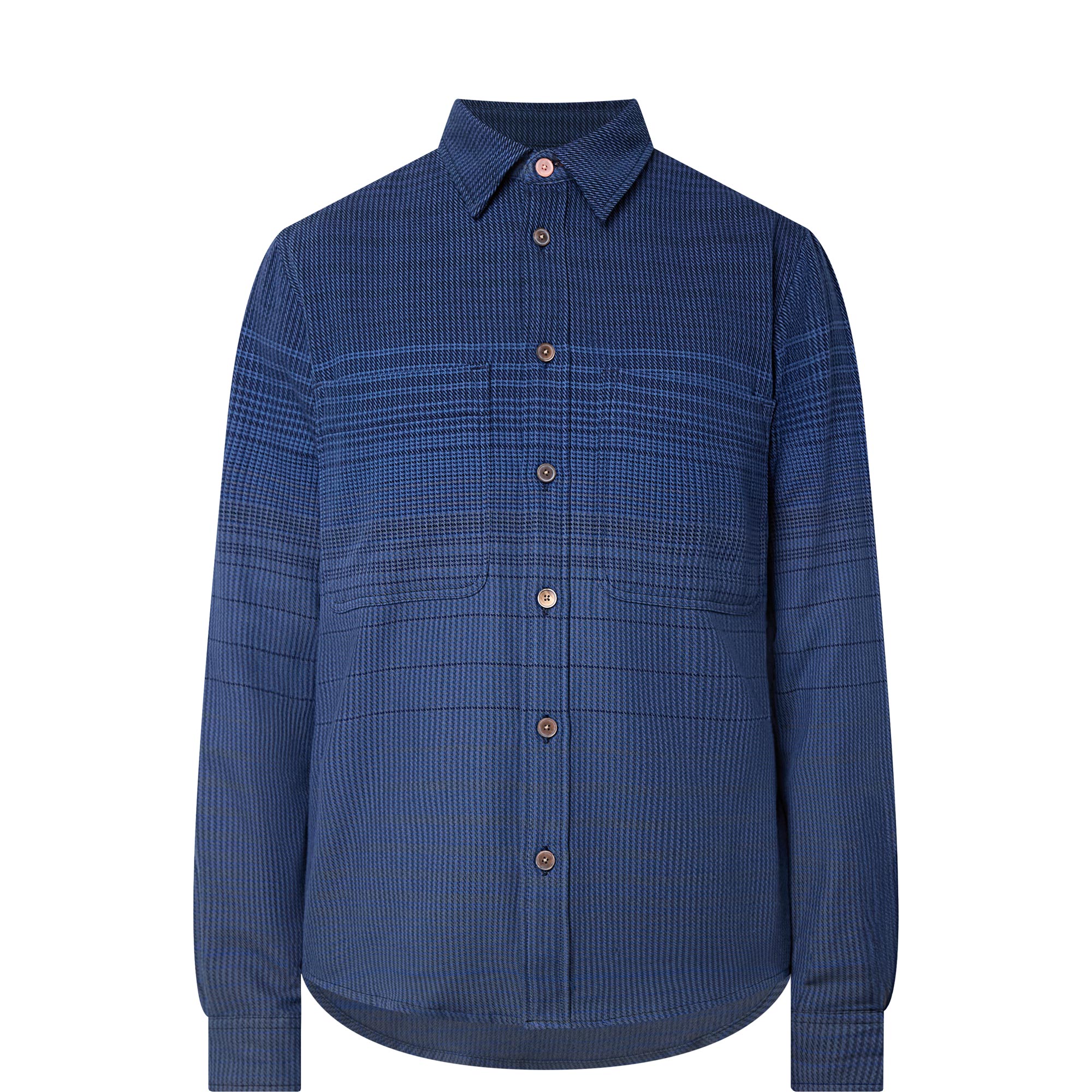 Tonal Stripe Overshirt