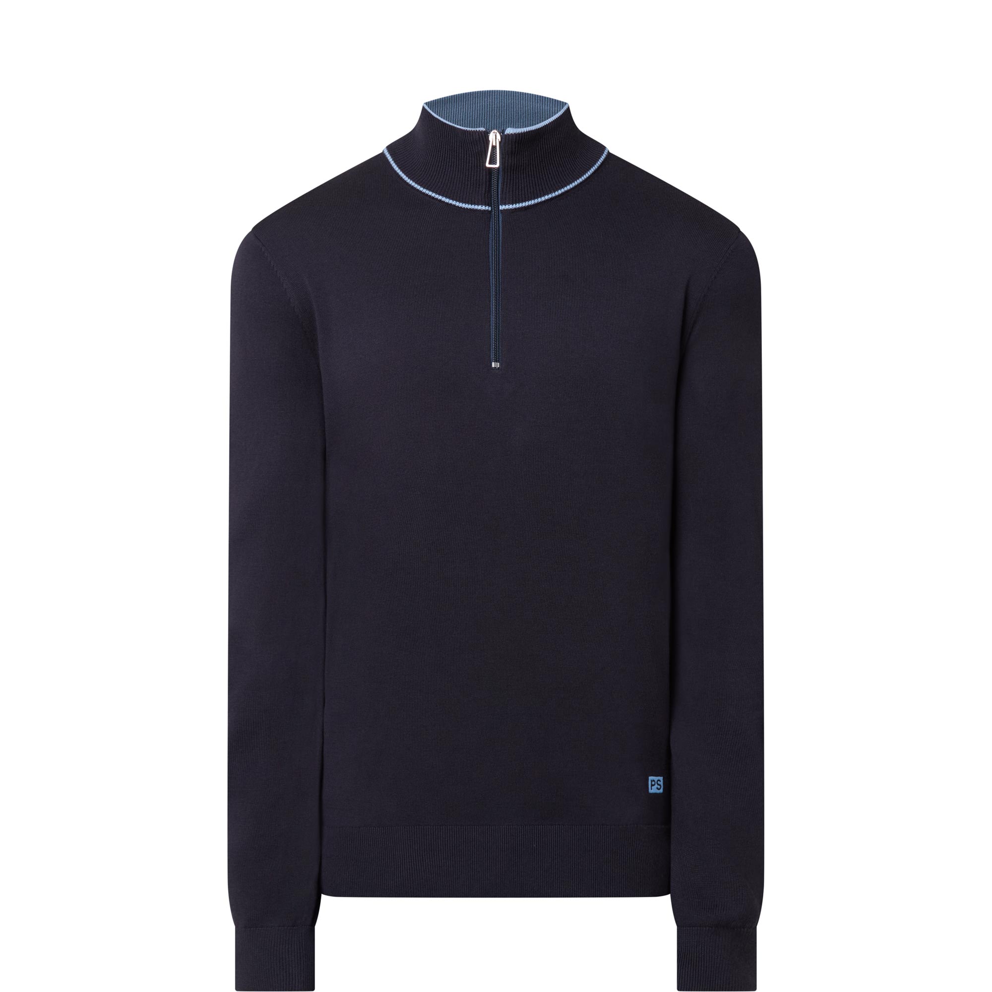 Logo Half-Zip Sweater