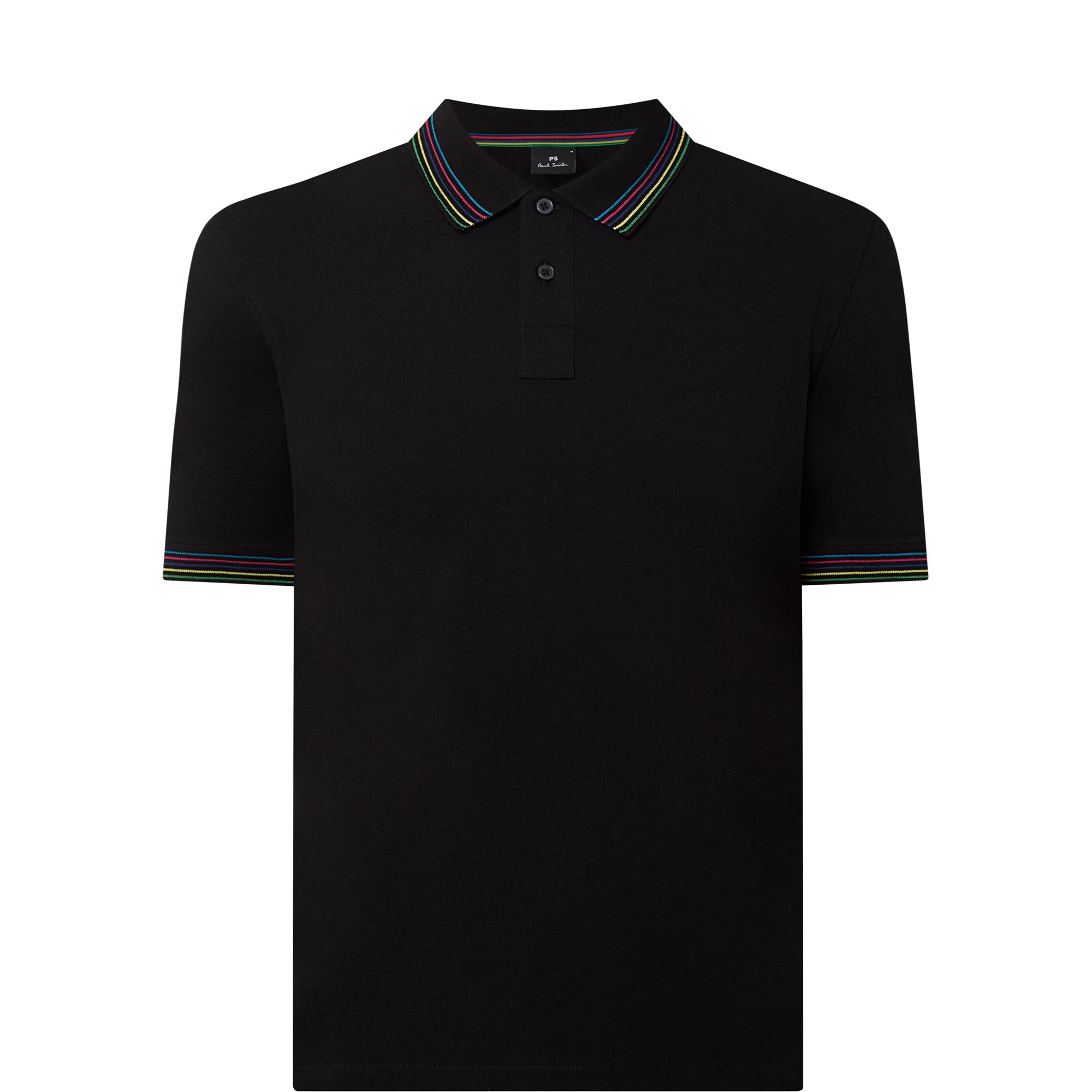 Stripe Trim Polo Shirt