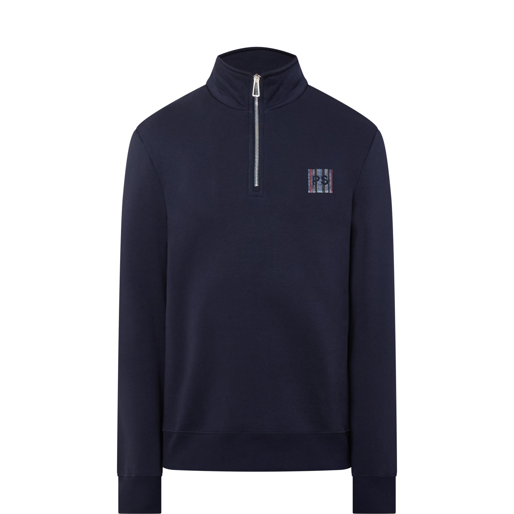 Stripe Logo Half-Zip Sweatshirt
