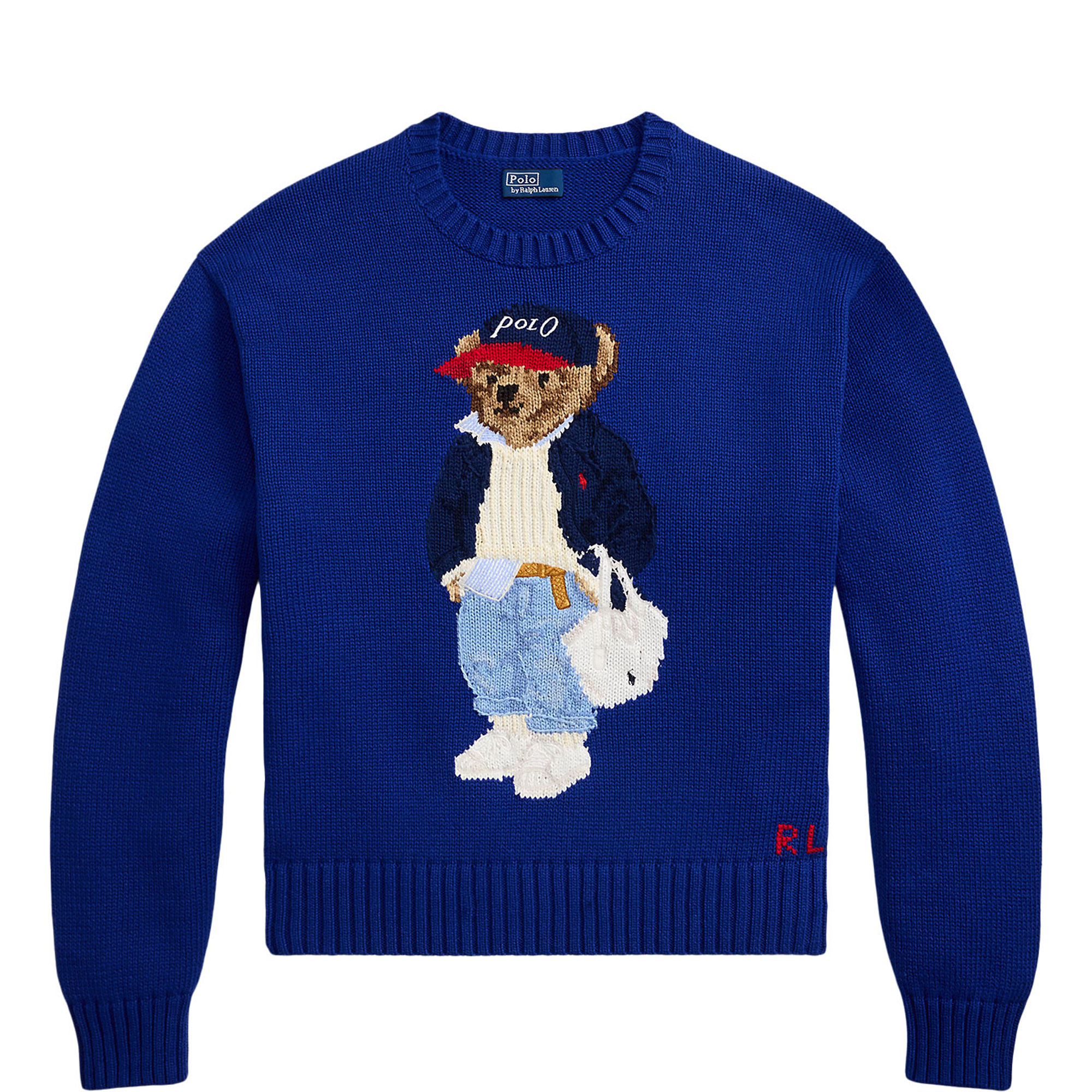 Polo Bear Knitted Sweater
