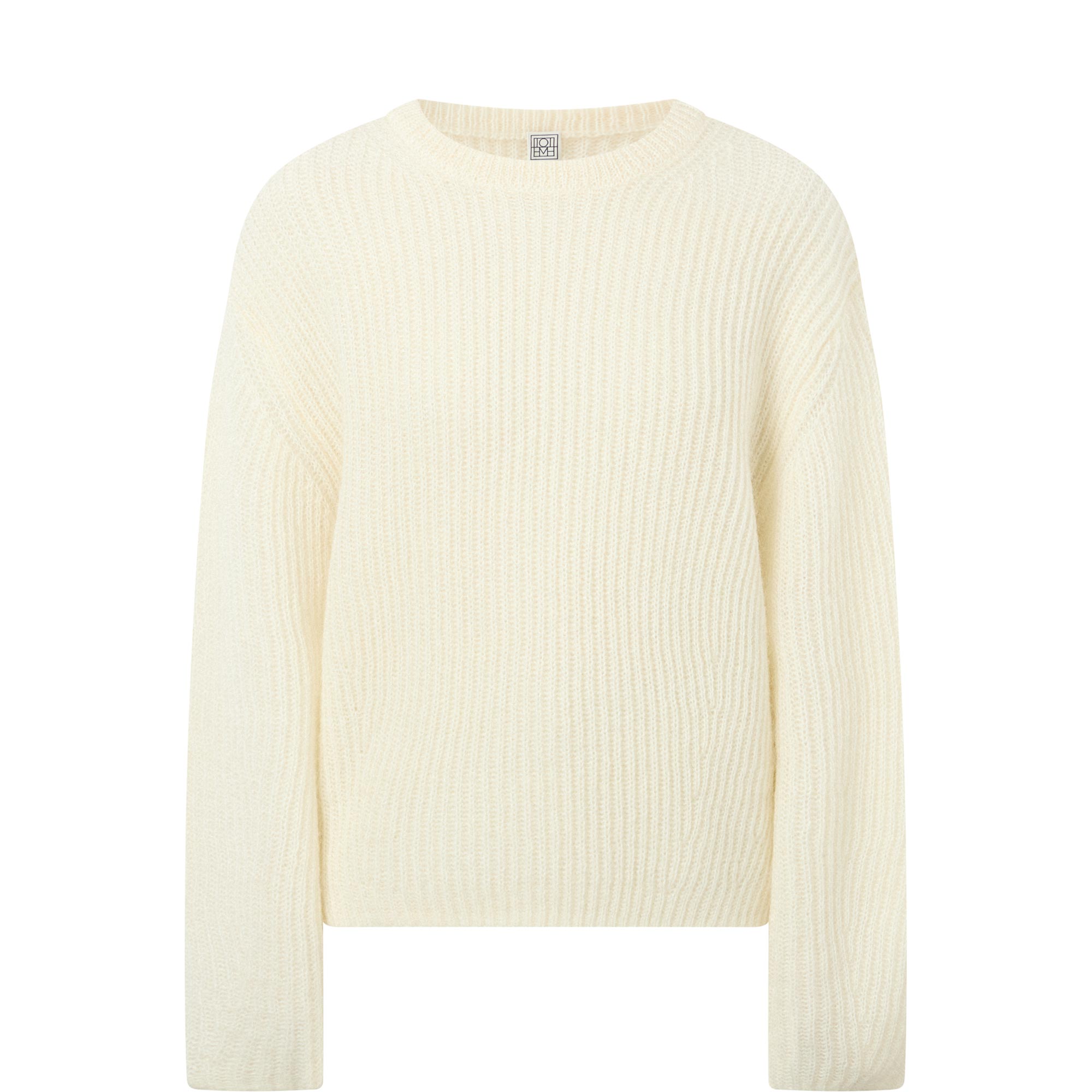 Brushed Rib Knit Sweater