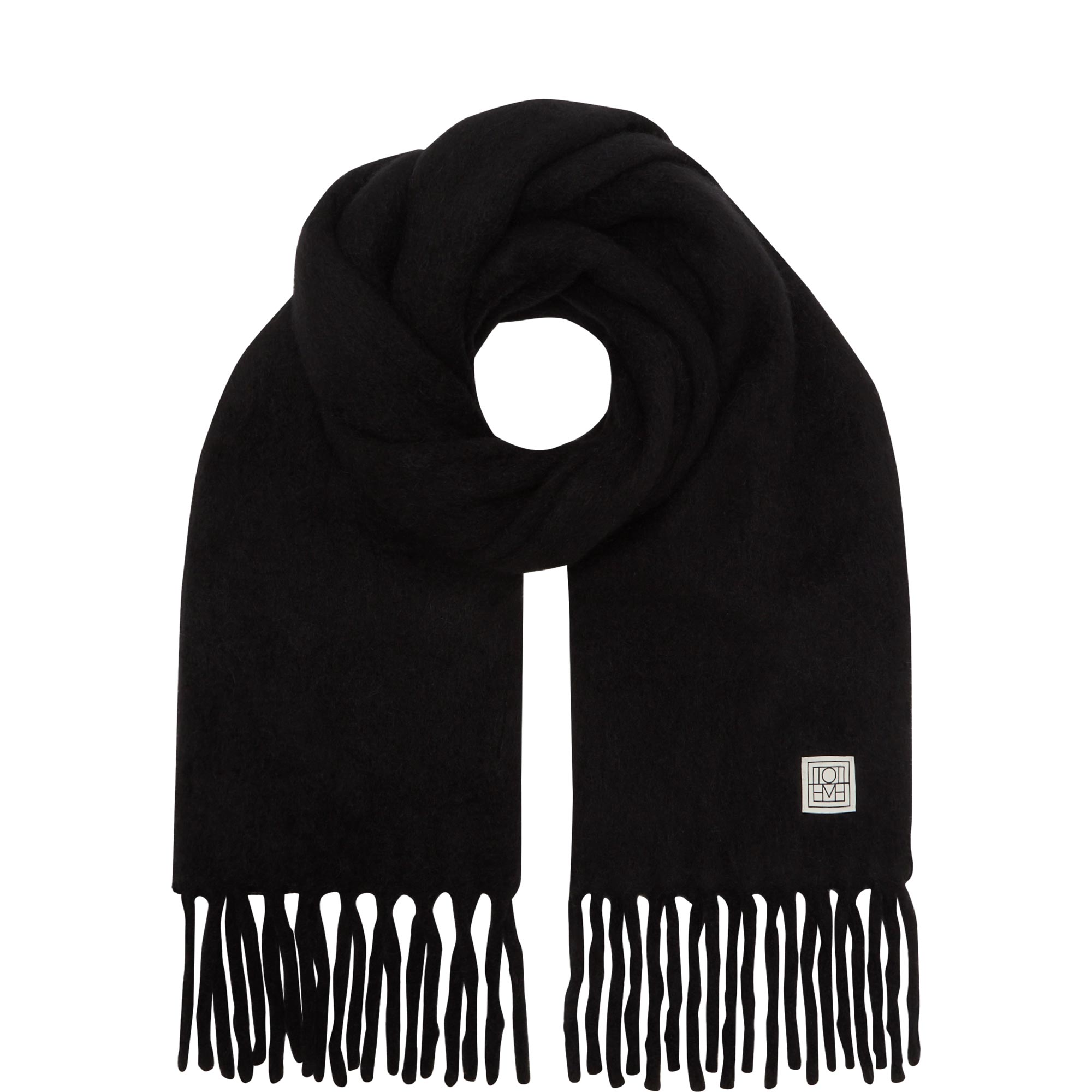 Fuzzy Fringe Scarf