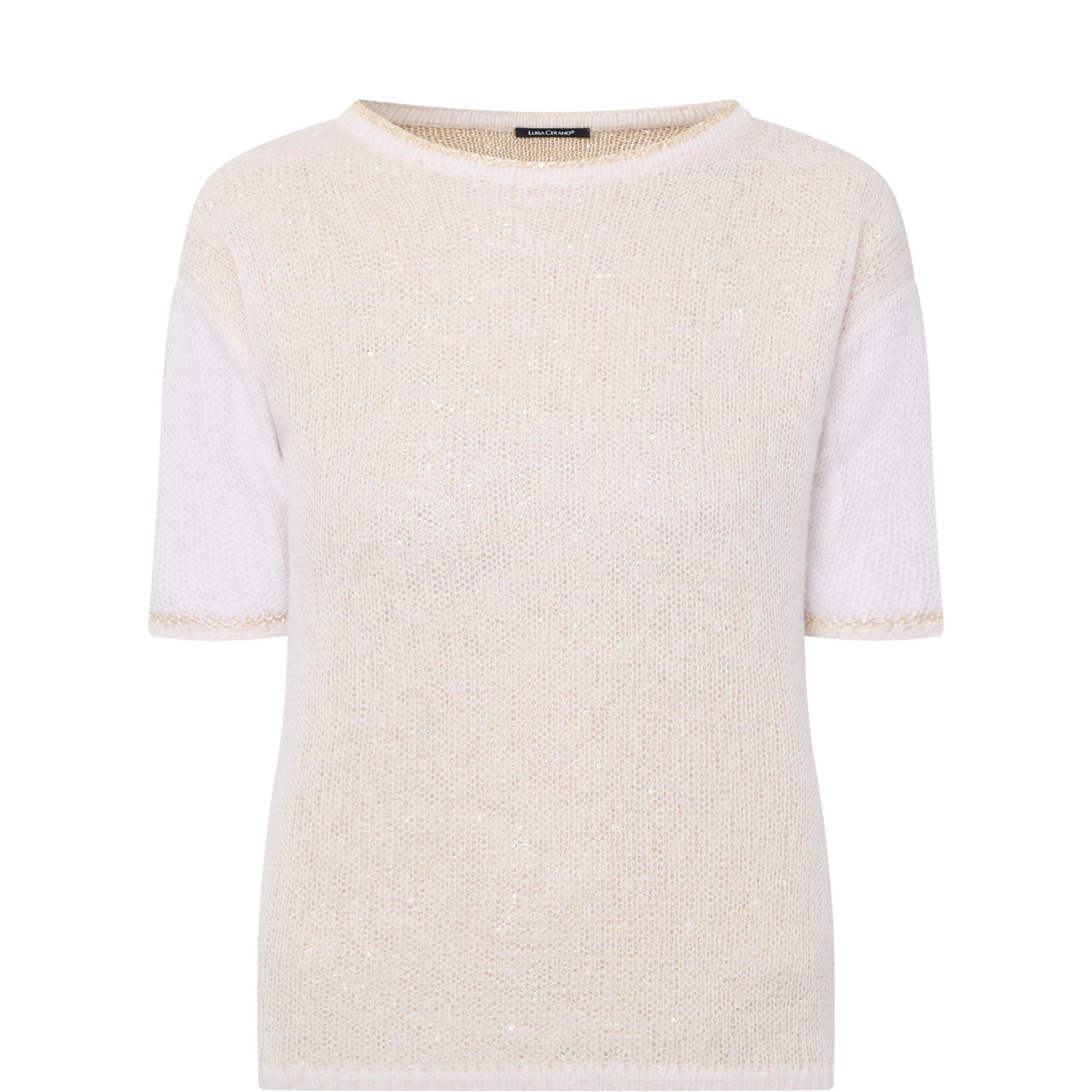 Embellished Knit Top