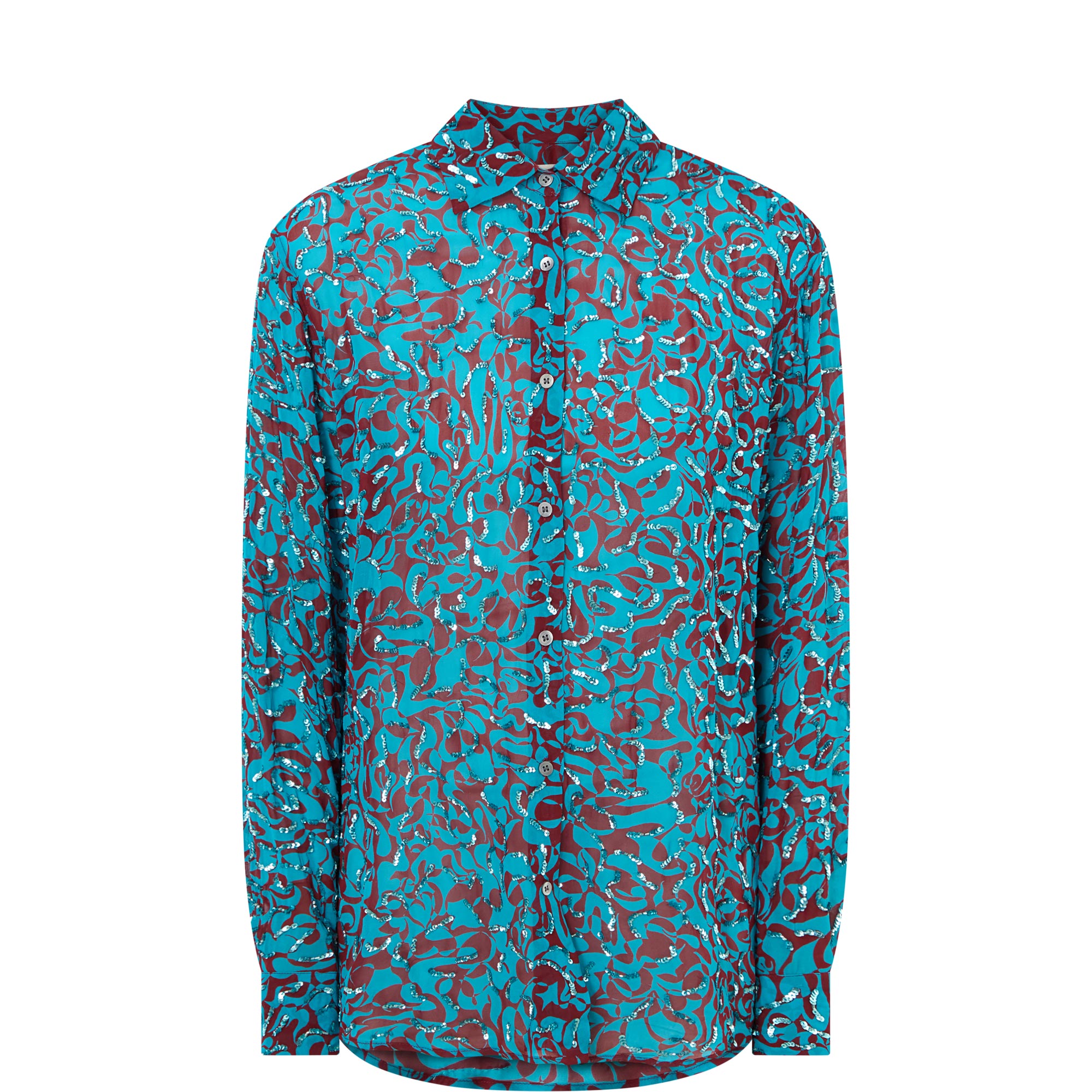 Floral Embellished Shirt