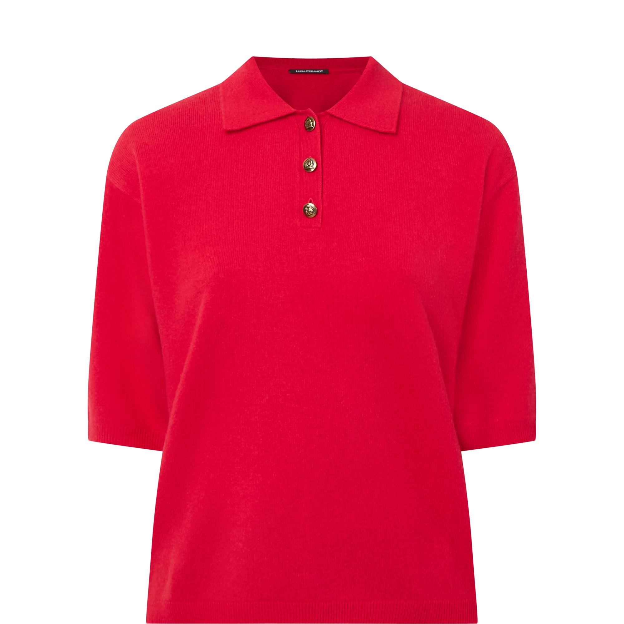 Knitted Polo Sweater