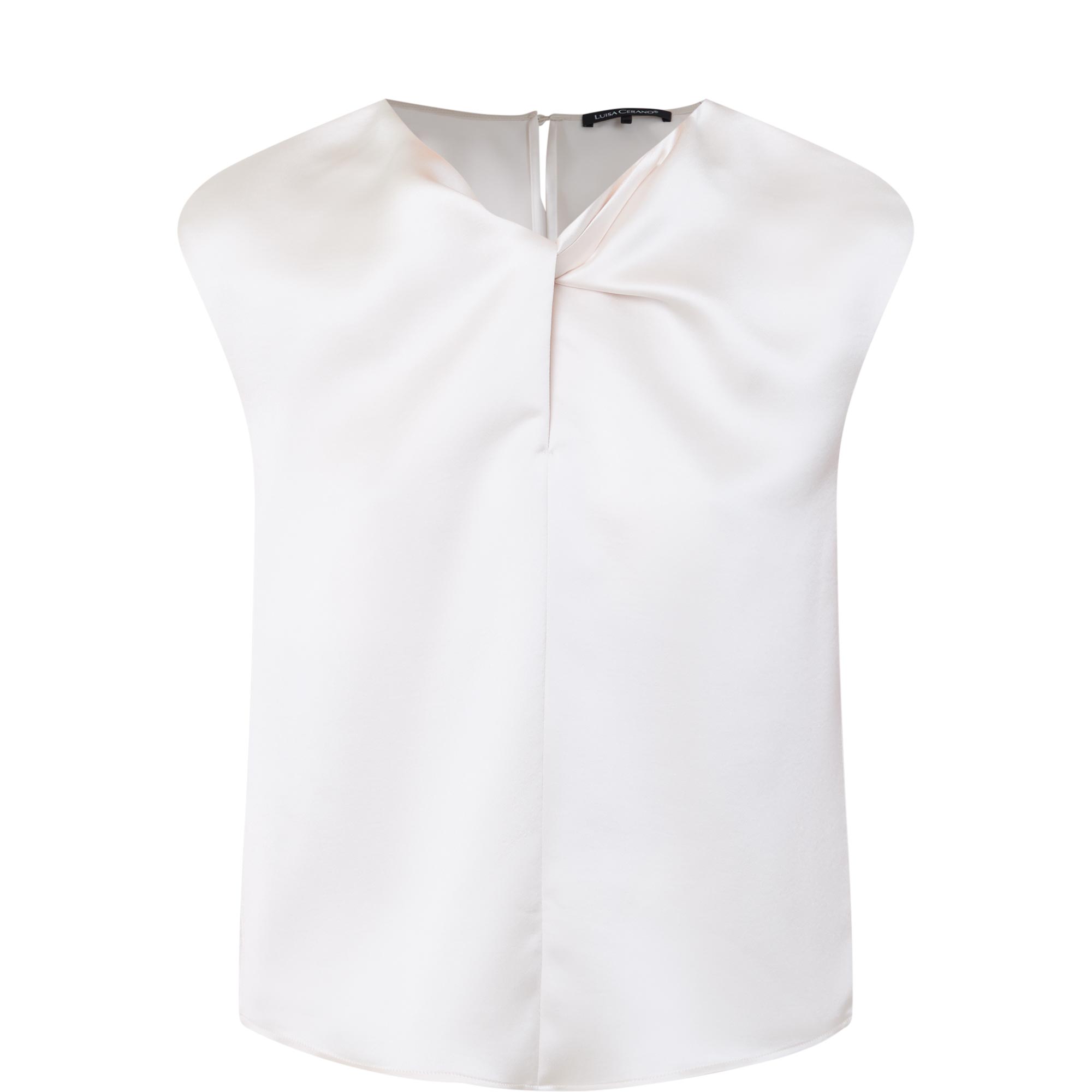 Twisted Keyhole Blouse