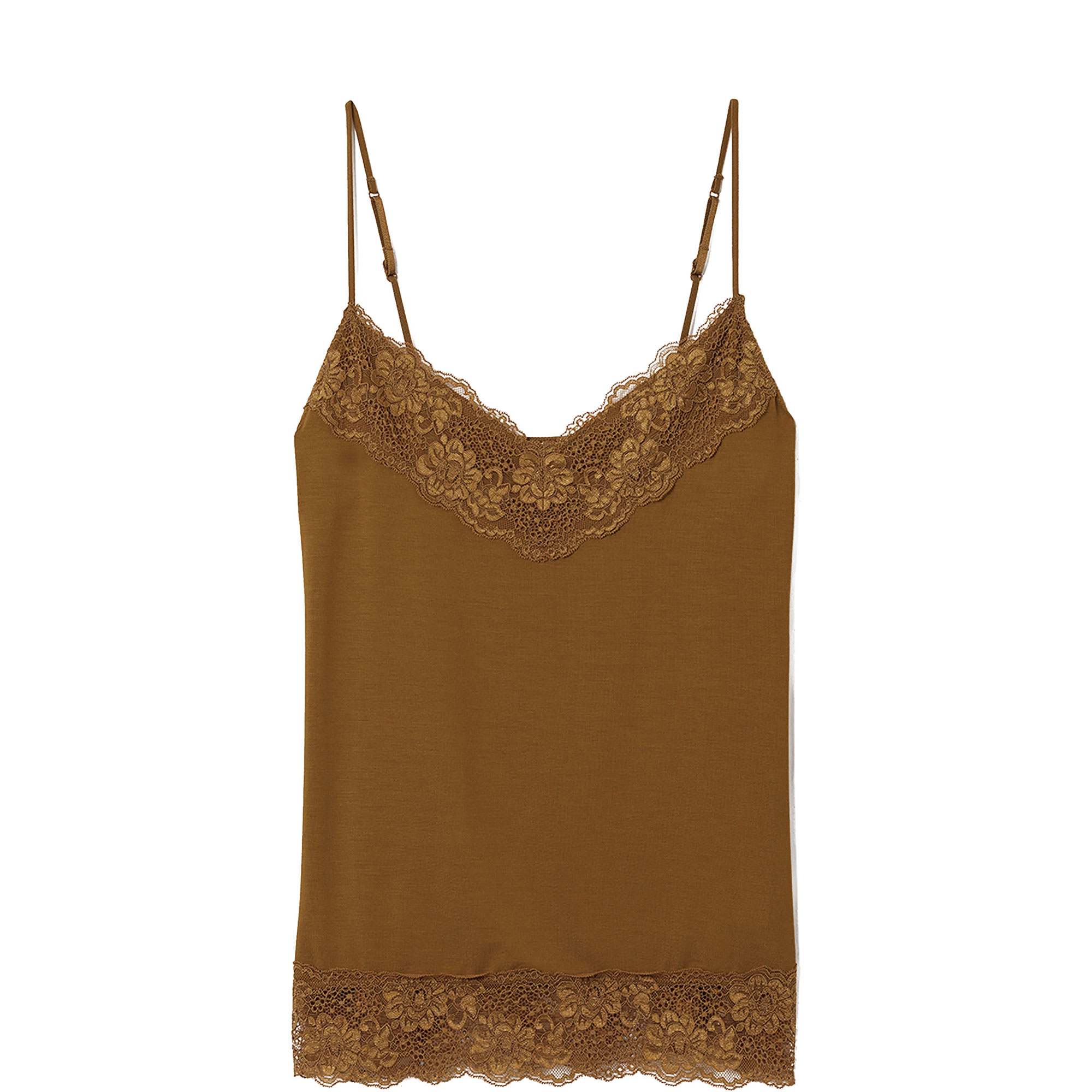 Lace Trim Camisole Top