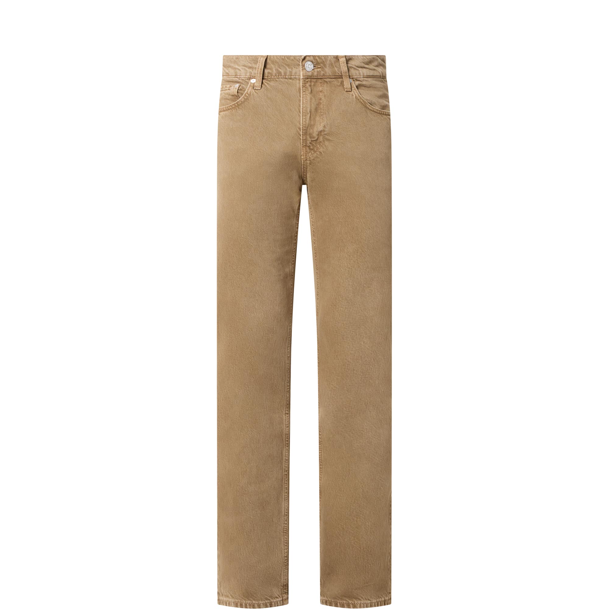 Normandie Mid-Rise Straight Leg Jeans