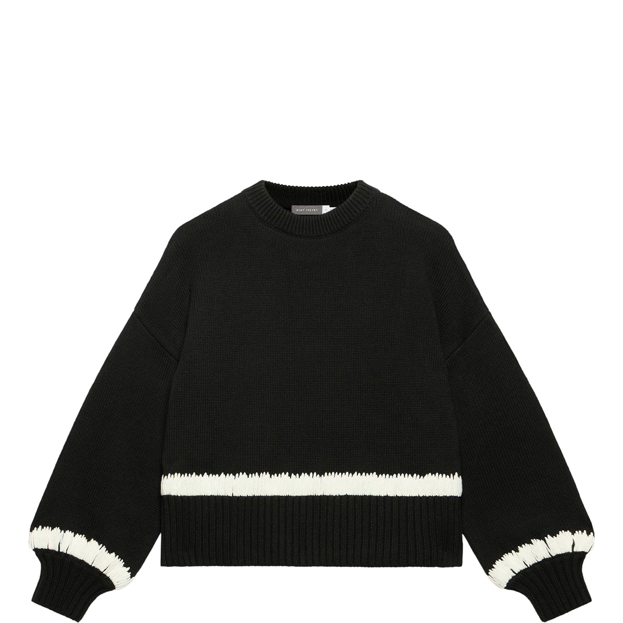 Cuff Detail Pullover Sweater