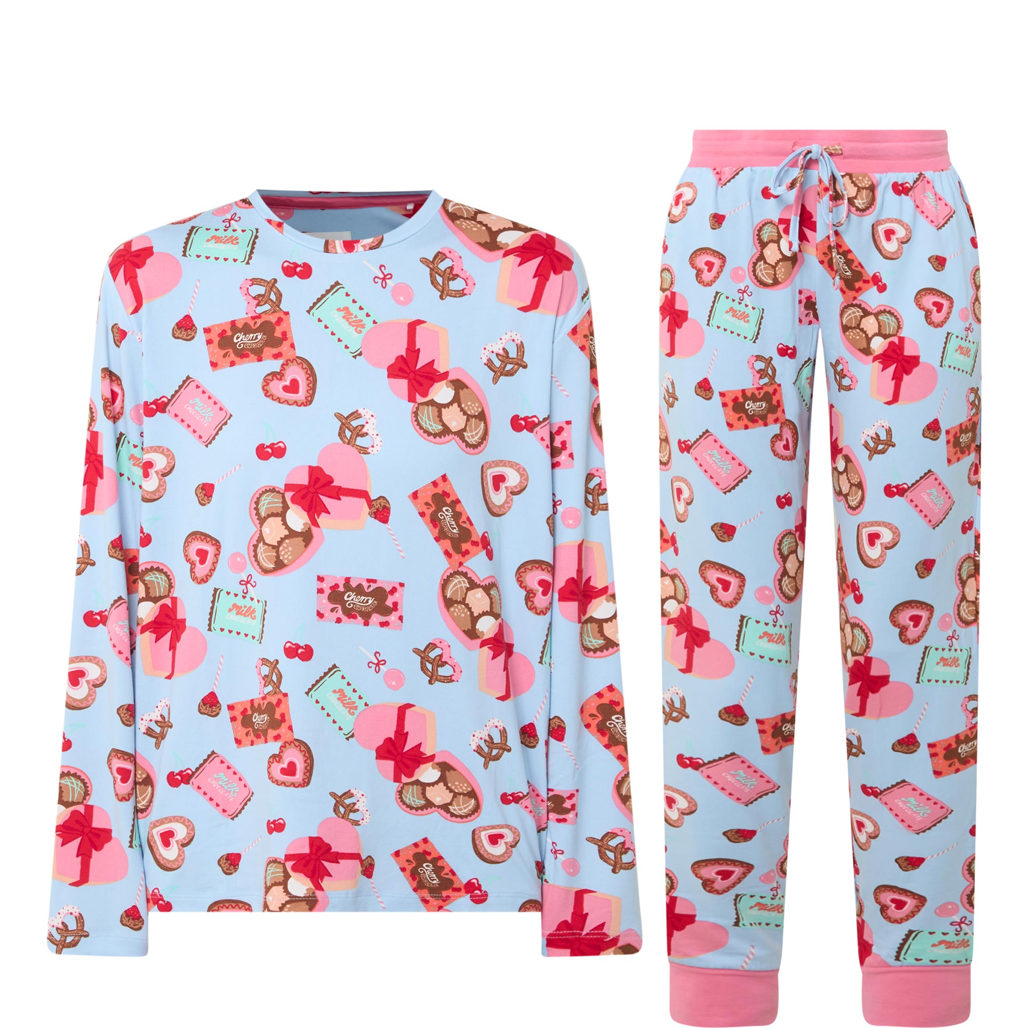 Sweets Print Pyjama Set