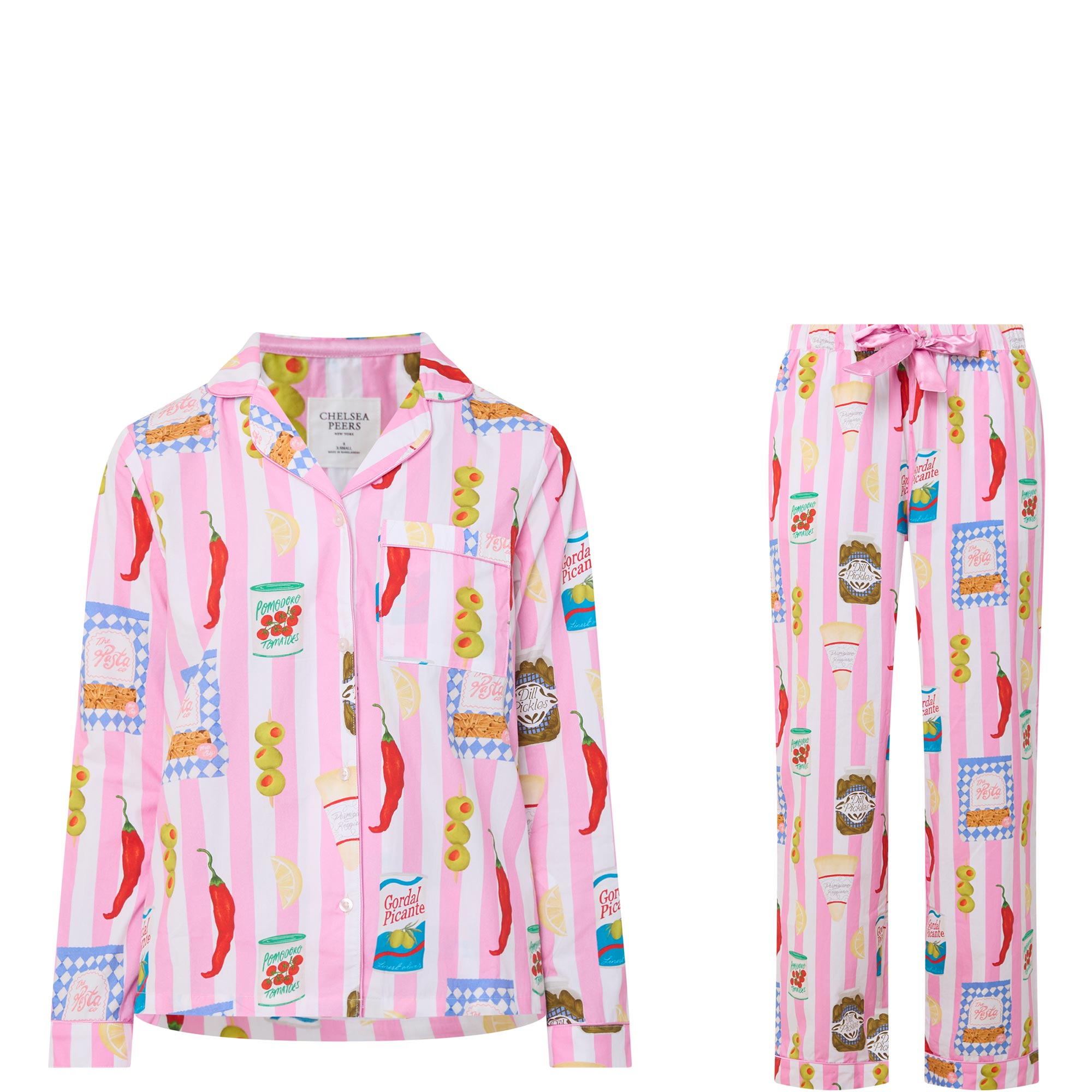 Deli Strip Pyjama Set