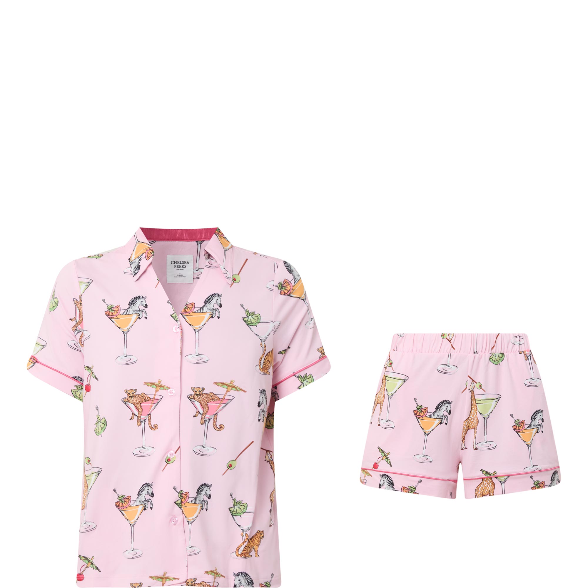 Martini Top & Shorts Pyjama Set