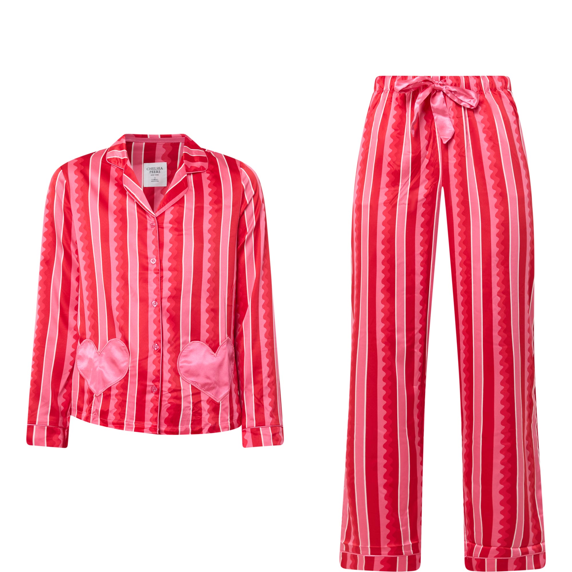 Stripe Heart Pyjama Set