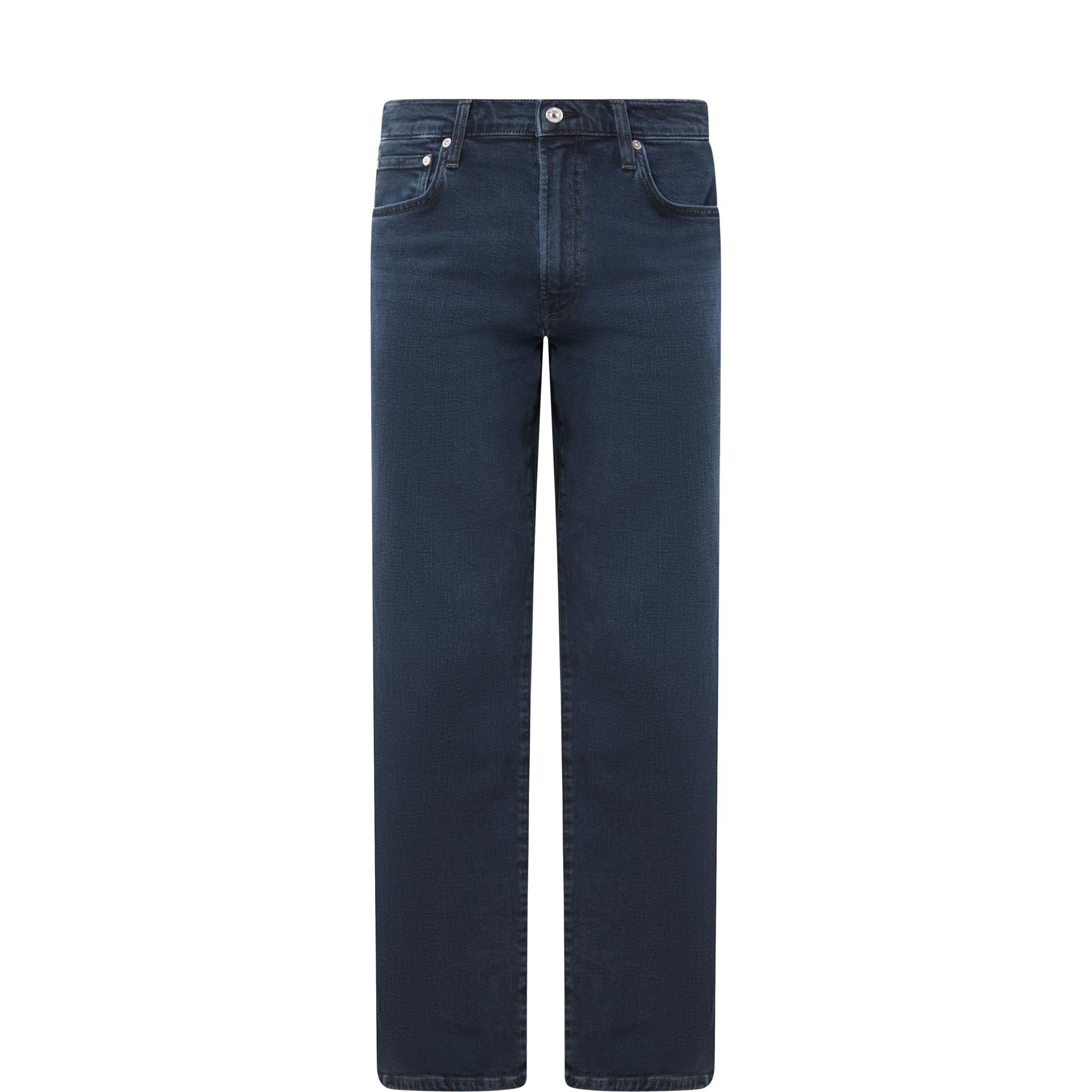 Elijah Mid-Rise Straight Leg Jeans