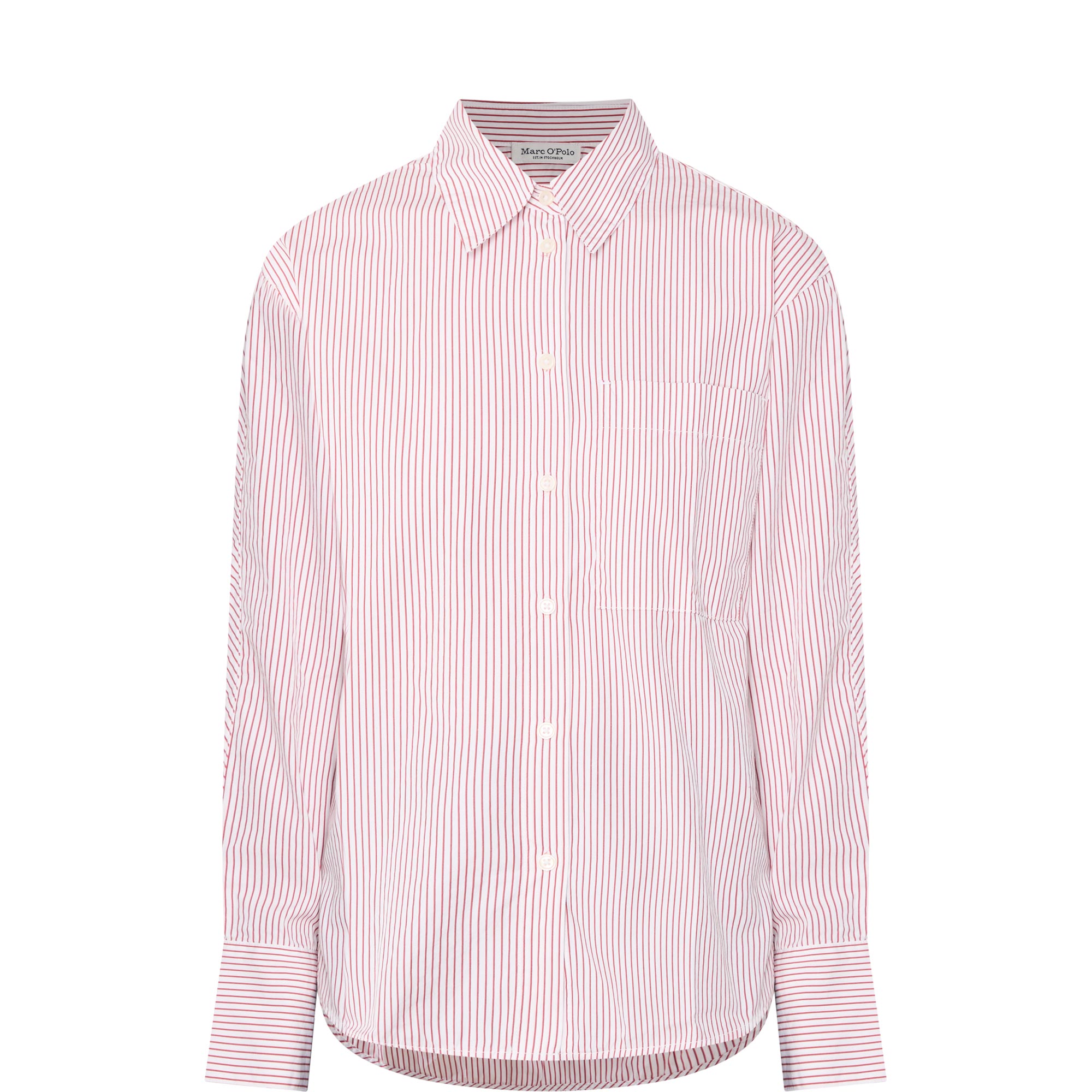Patch Pocket Striped Shirt