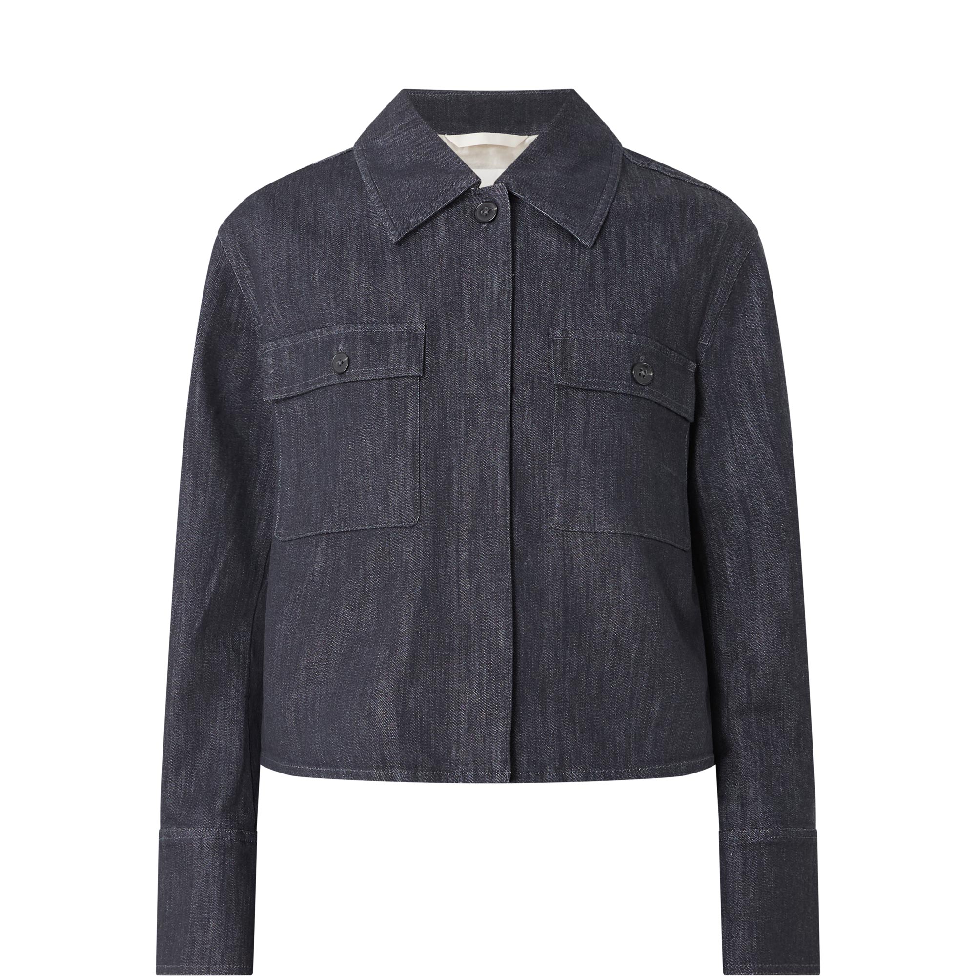 Boxy Denim Overshirt