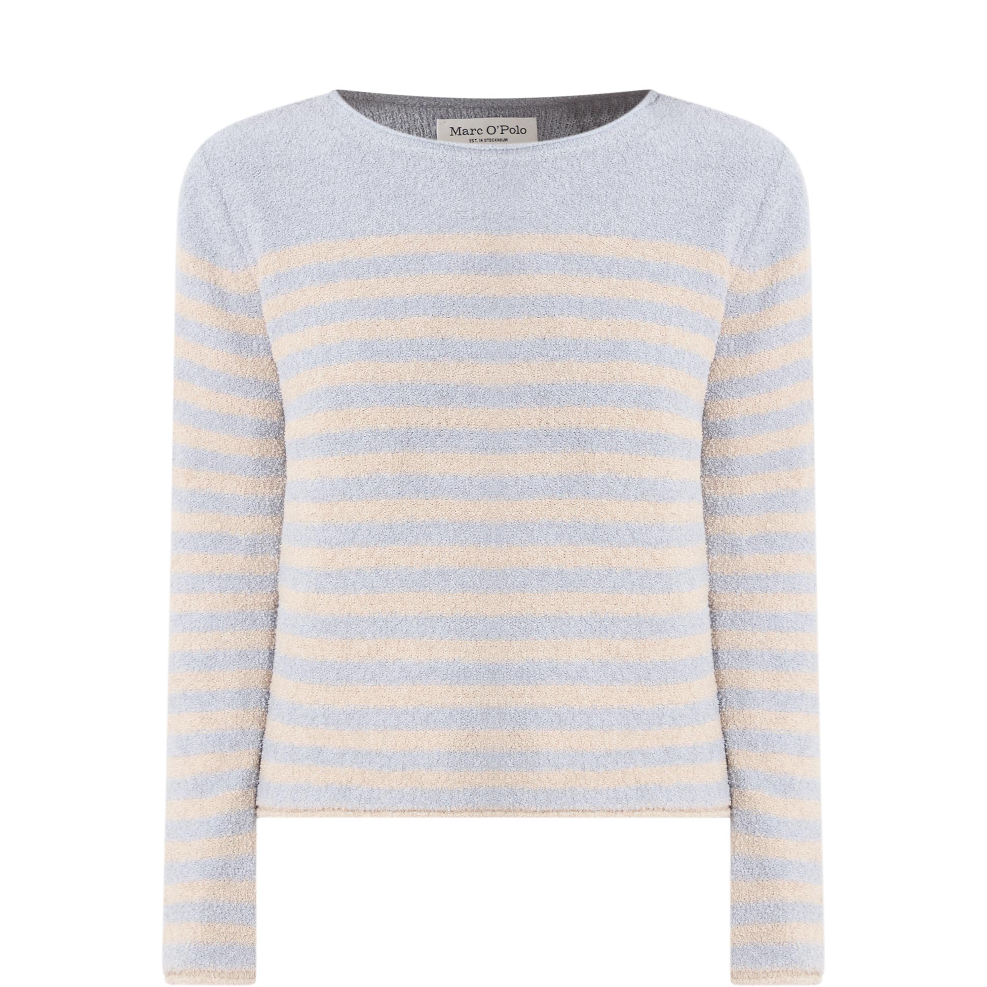 Striped Boucl&eacute; Sweater