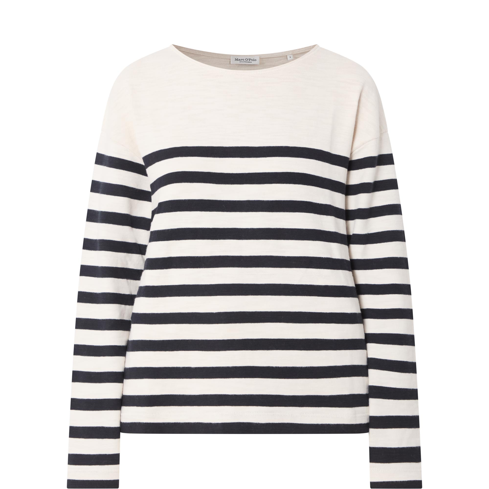 Breton Striped Long Sleeved Top