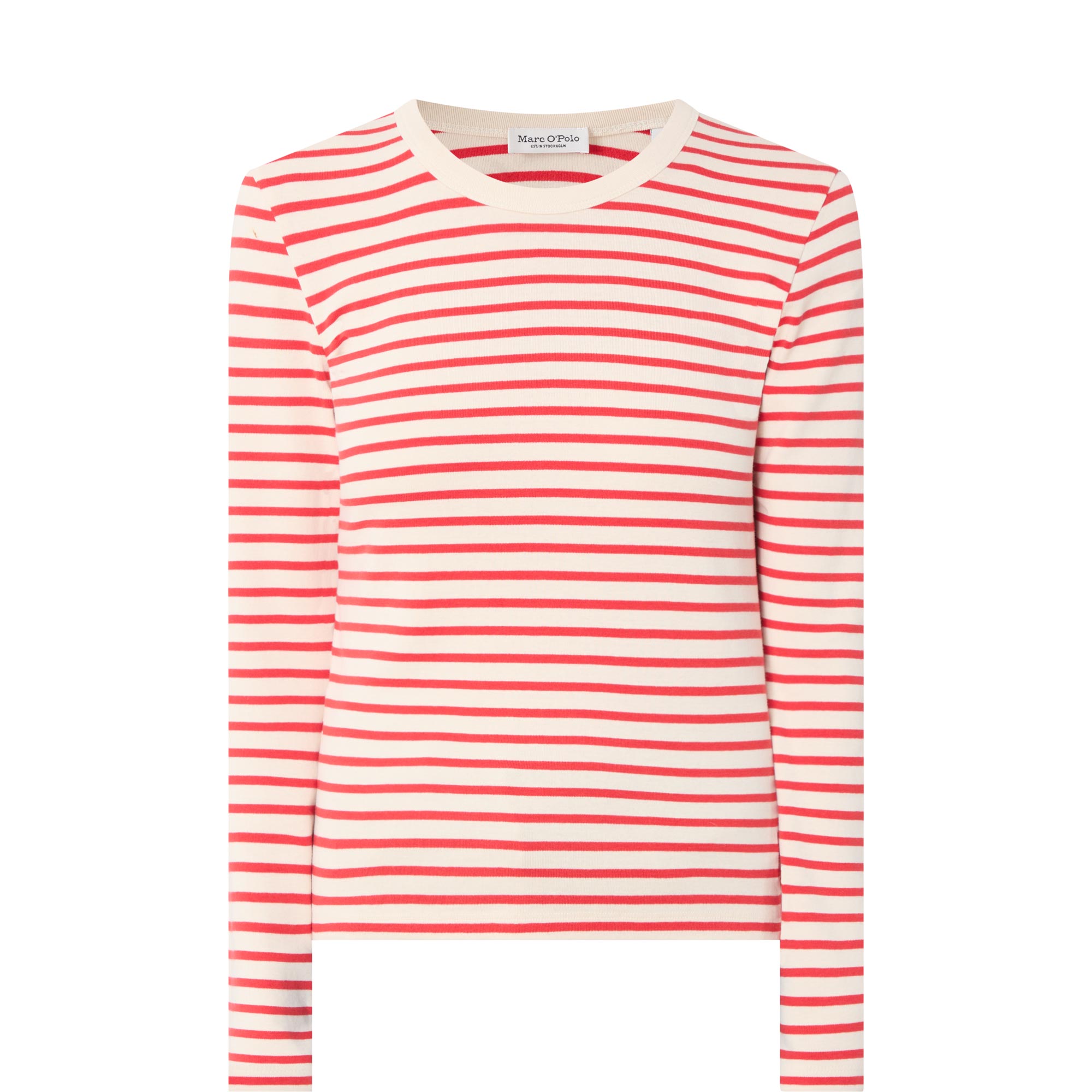Logo Striped Long Sleeved Top