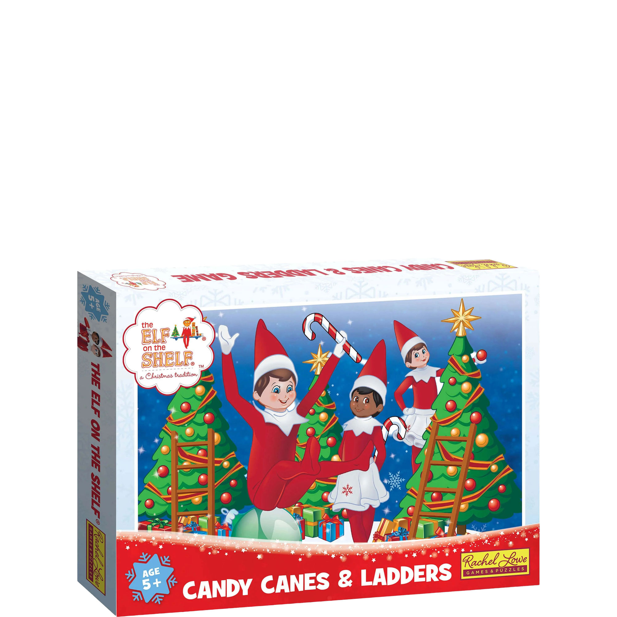 Candy Canes & Ladders Board Game