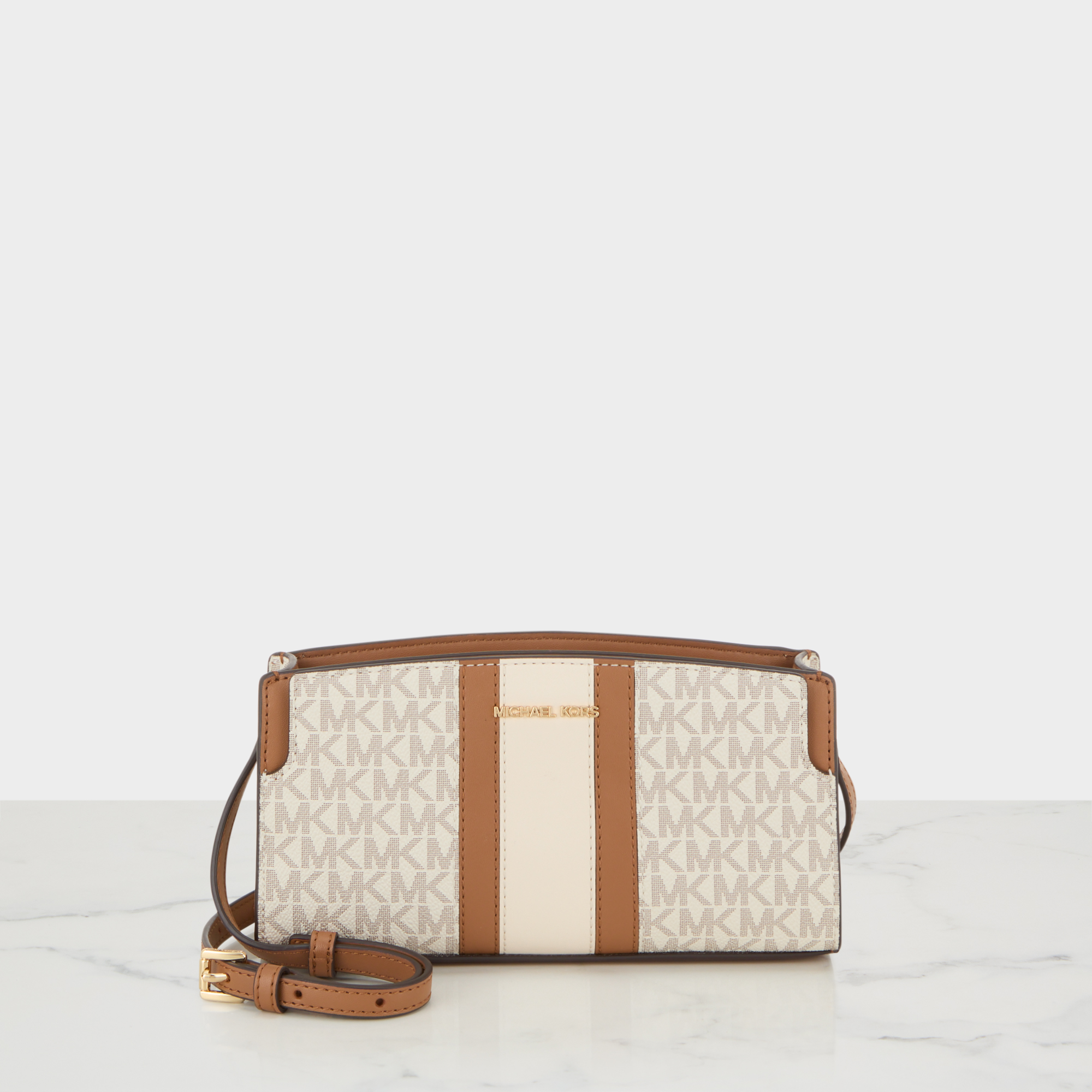 Becca Small Monogram Crossbody Bag