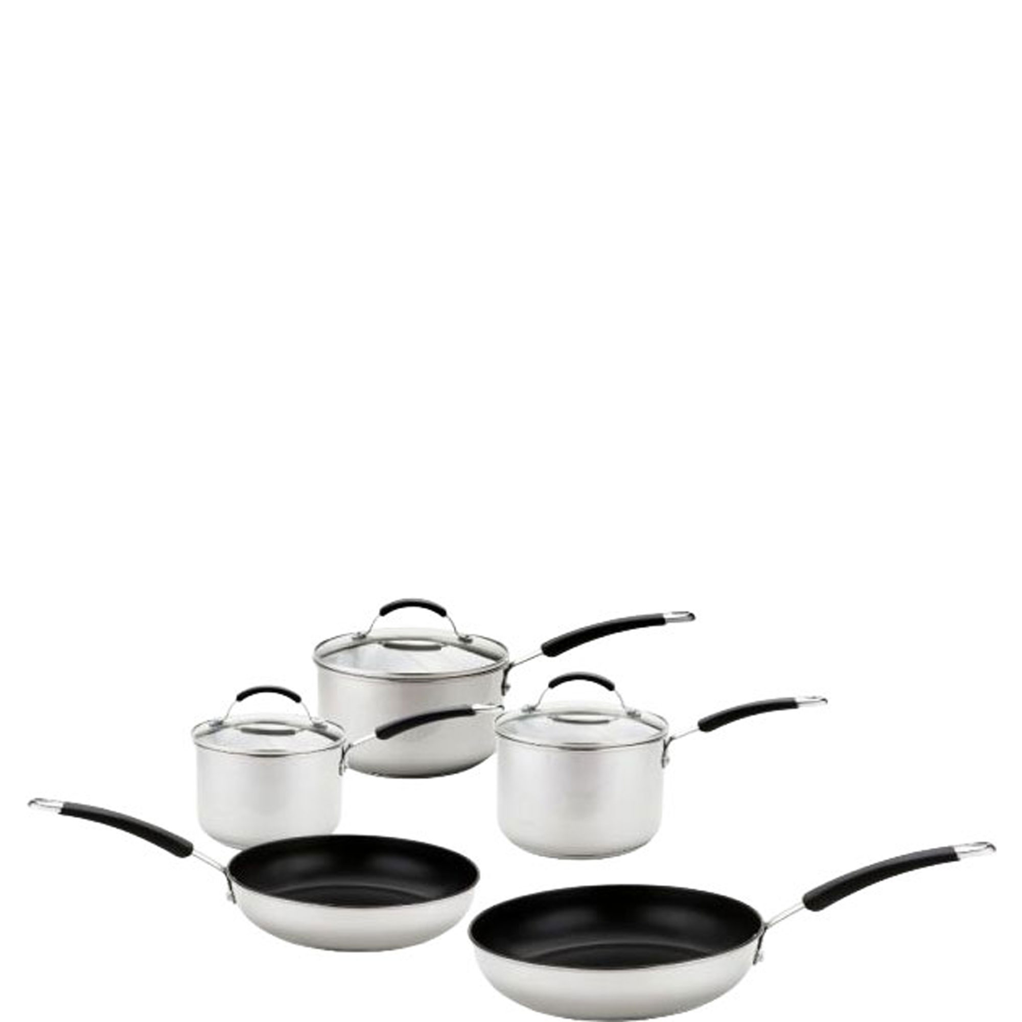 Induction Five-Piece Stainless Steel Set