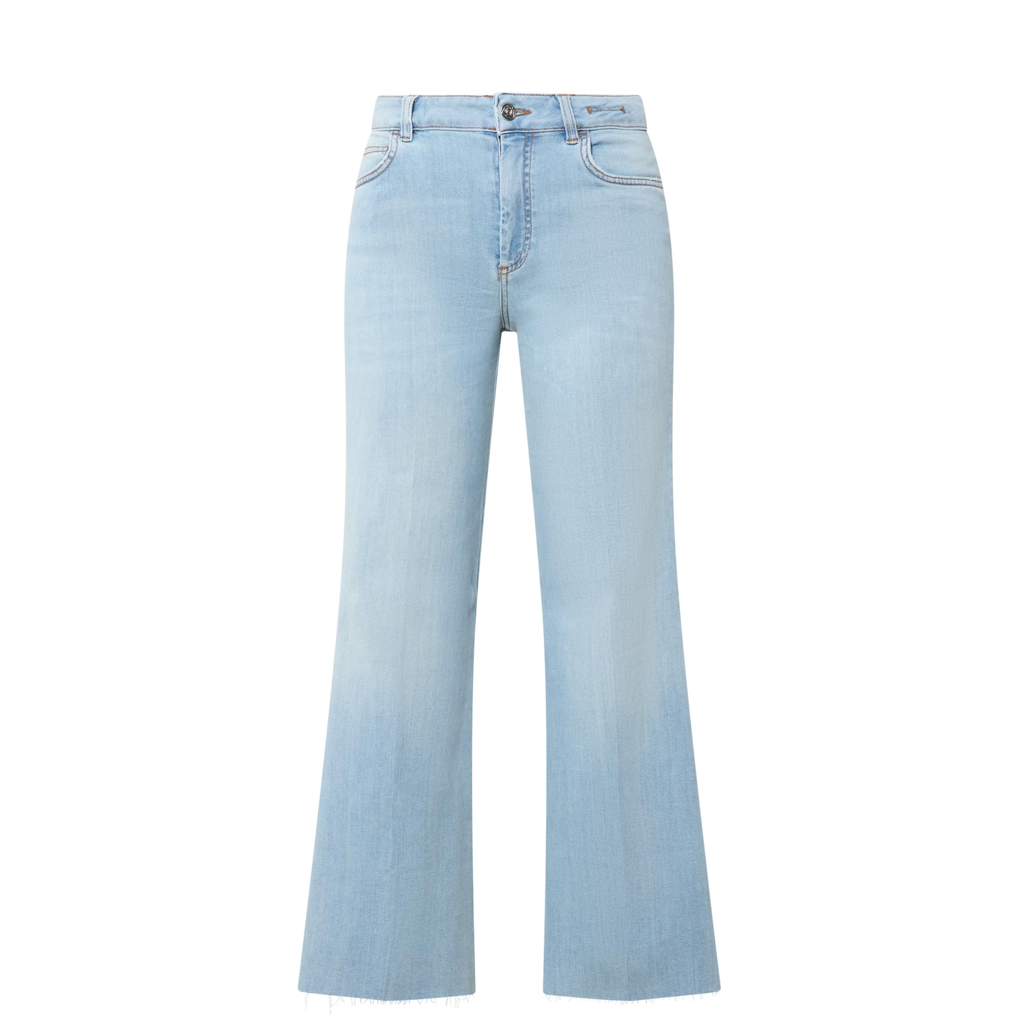 Cropped Wide Leg Jeans
