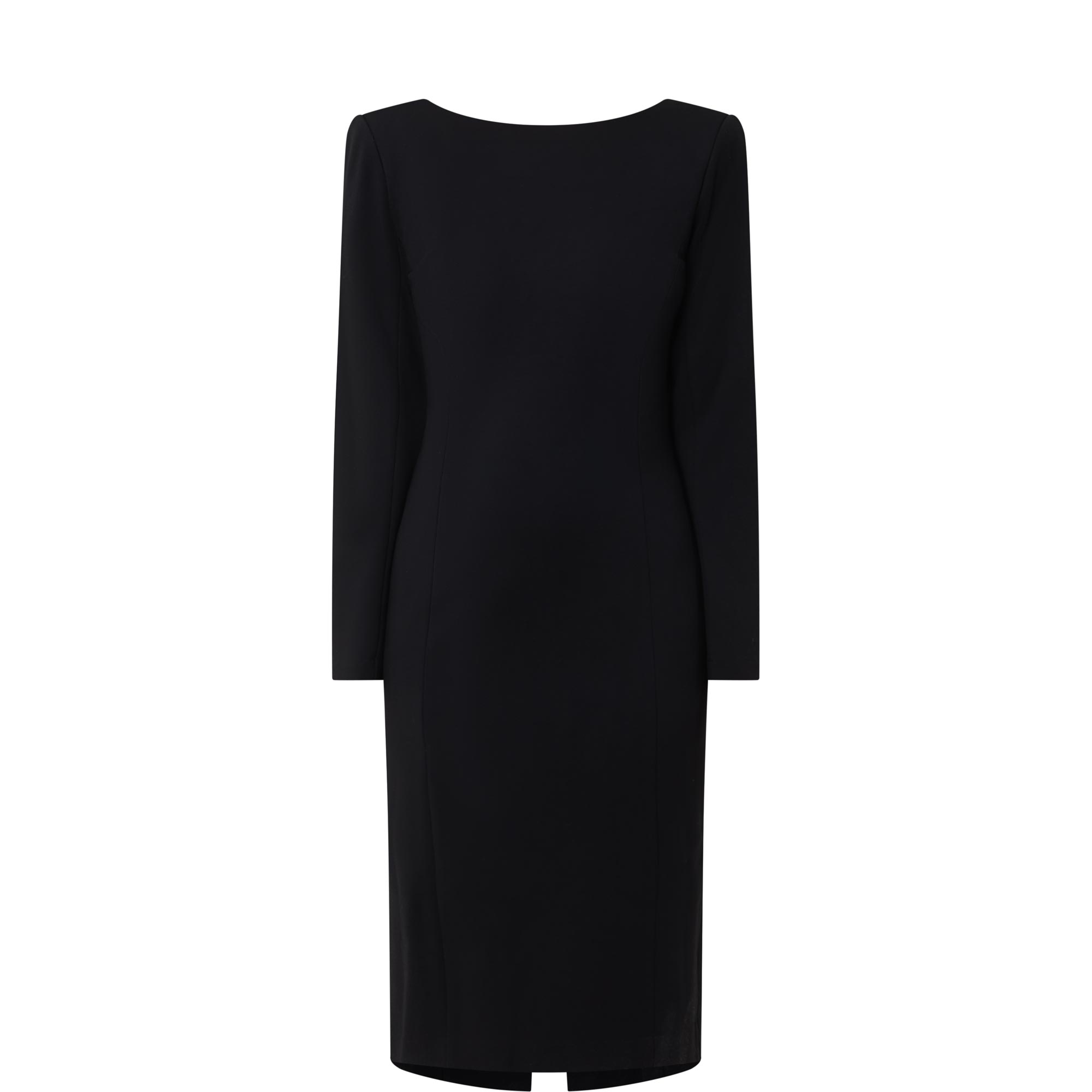 Perfect Fit Rear Slit Dress