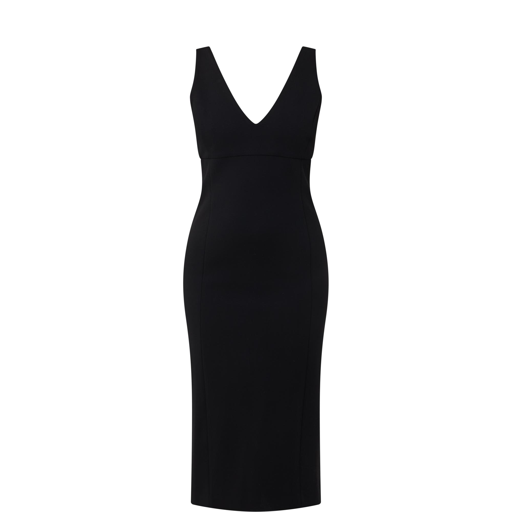 Perfect Fit Rear Slit Dress