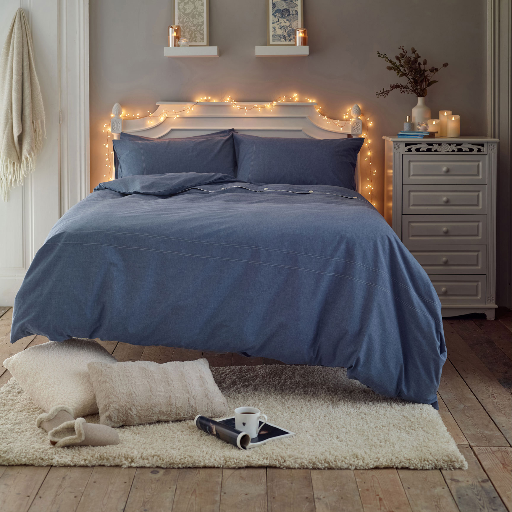 Southwick Melange Coordinated Bedding Blue