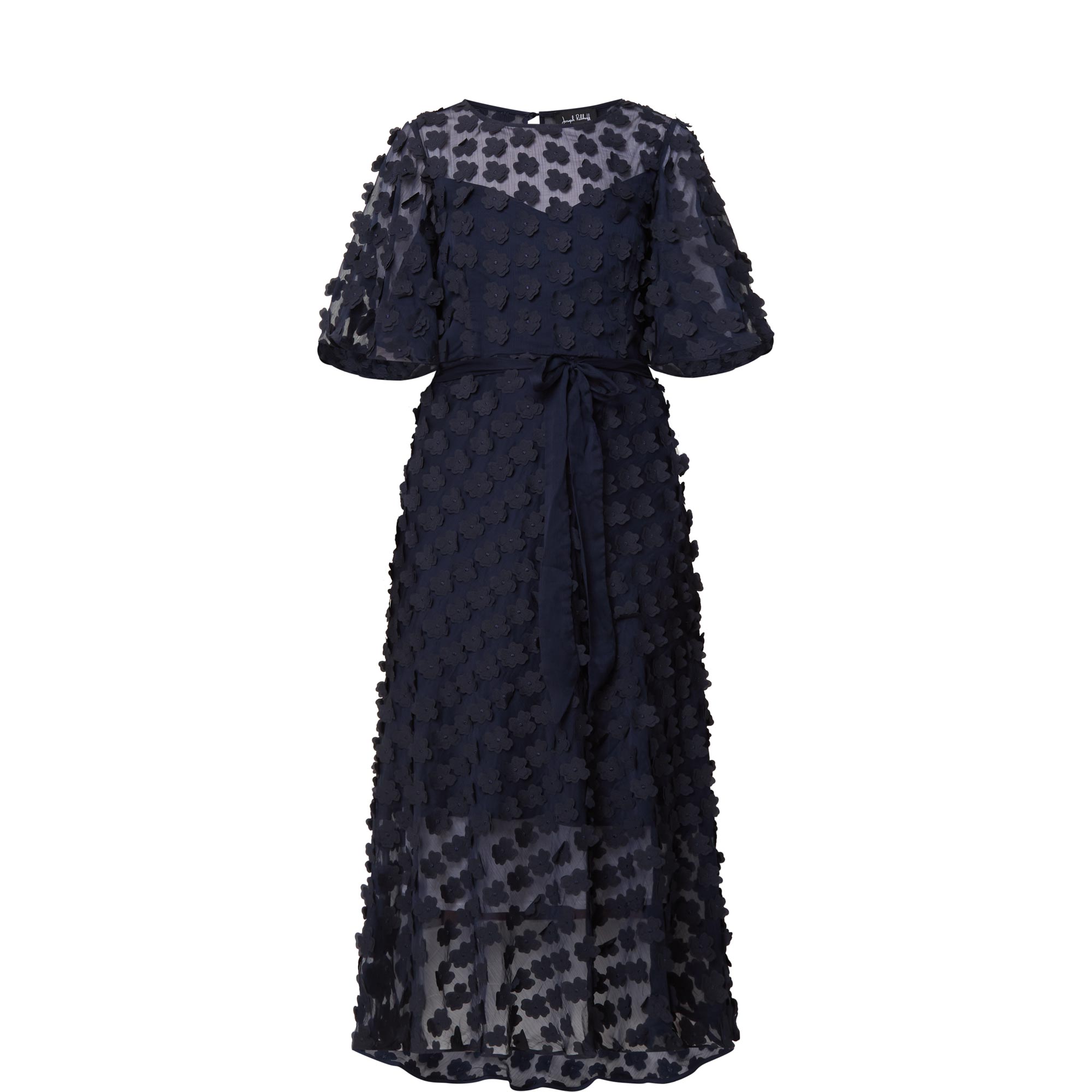 Floral Appliqu&eacute; Dress