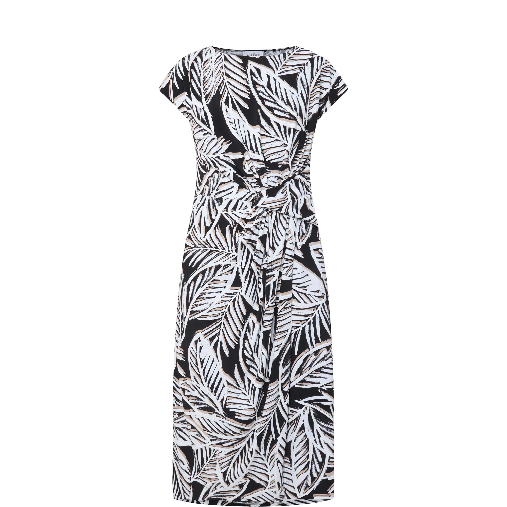 Tropical Print Dress