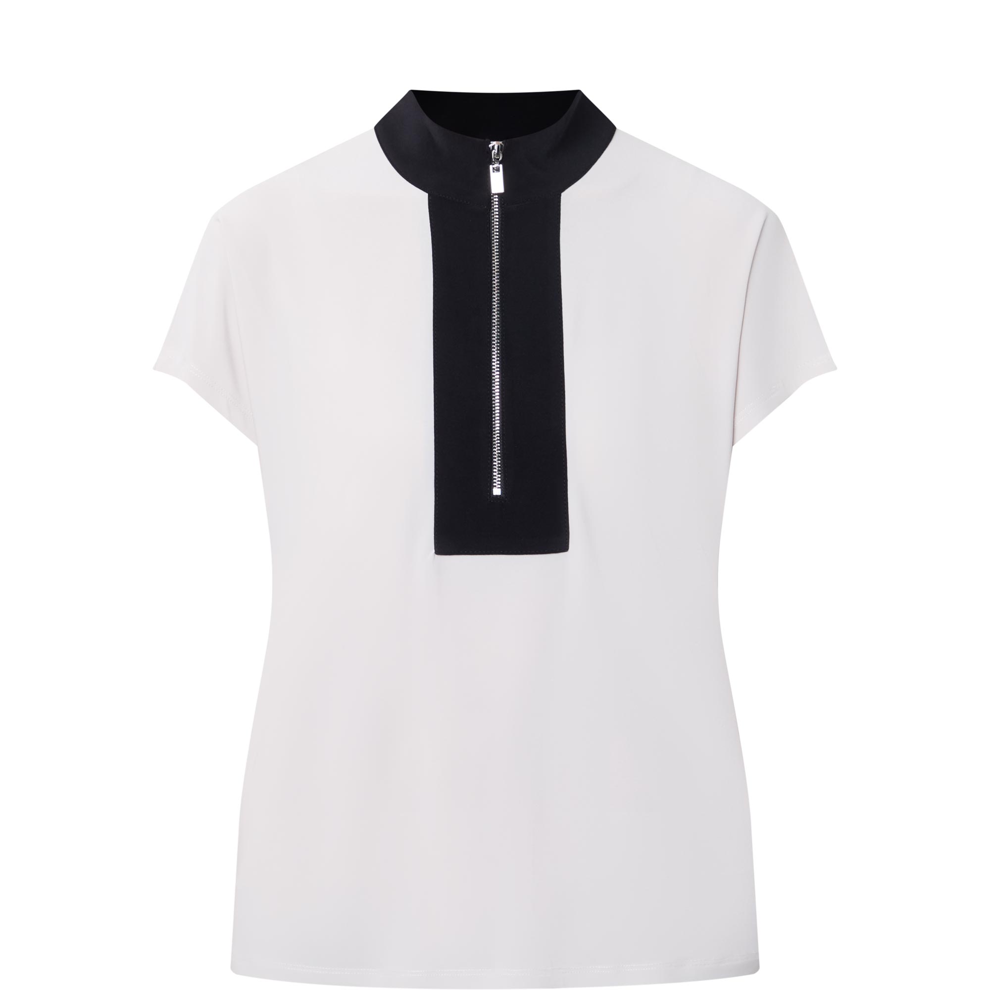 Colour-Blocked Half-Zip Sweatshirt