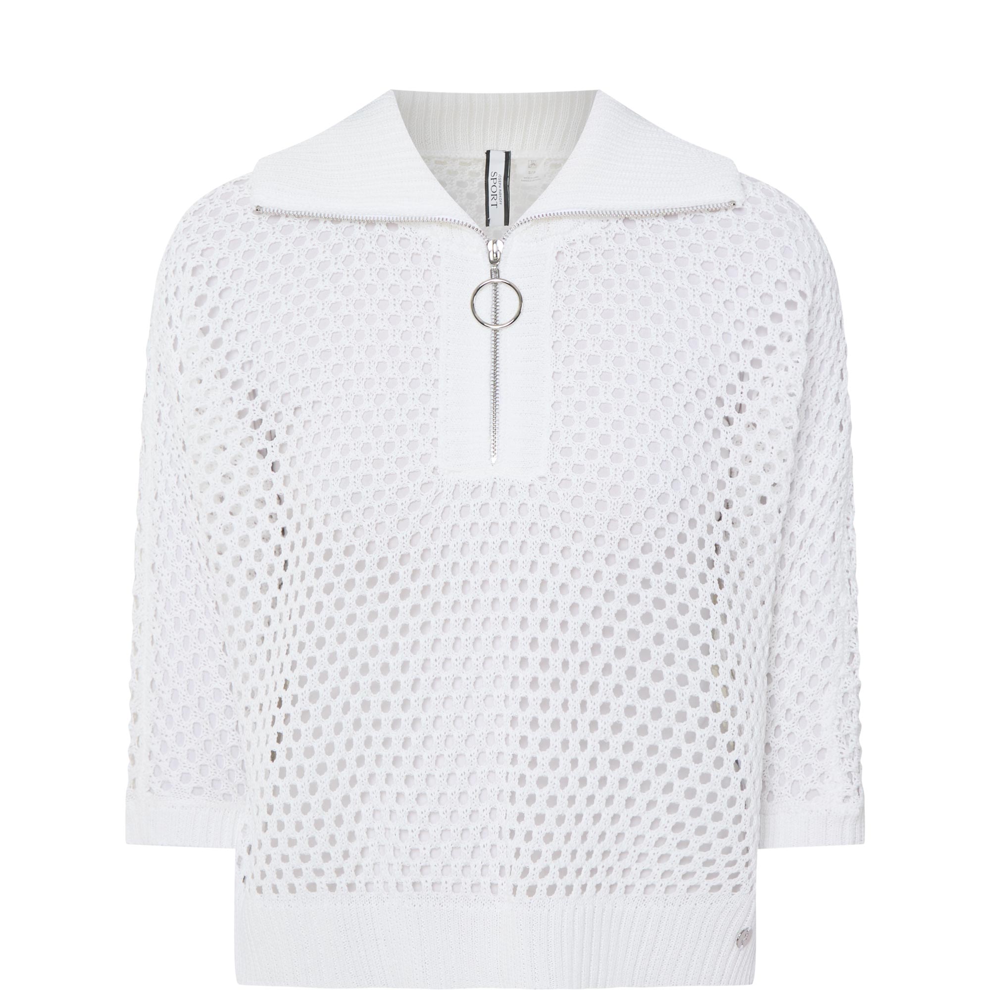 Mesh Half-Zip Top