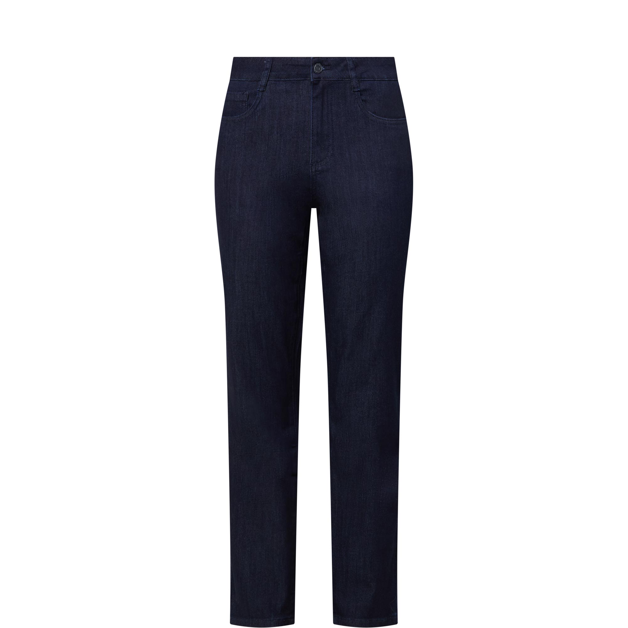 Mid-Rise Straight Leg Jeans