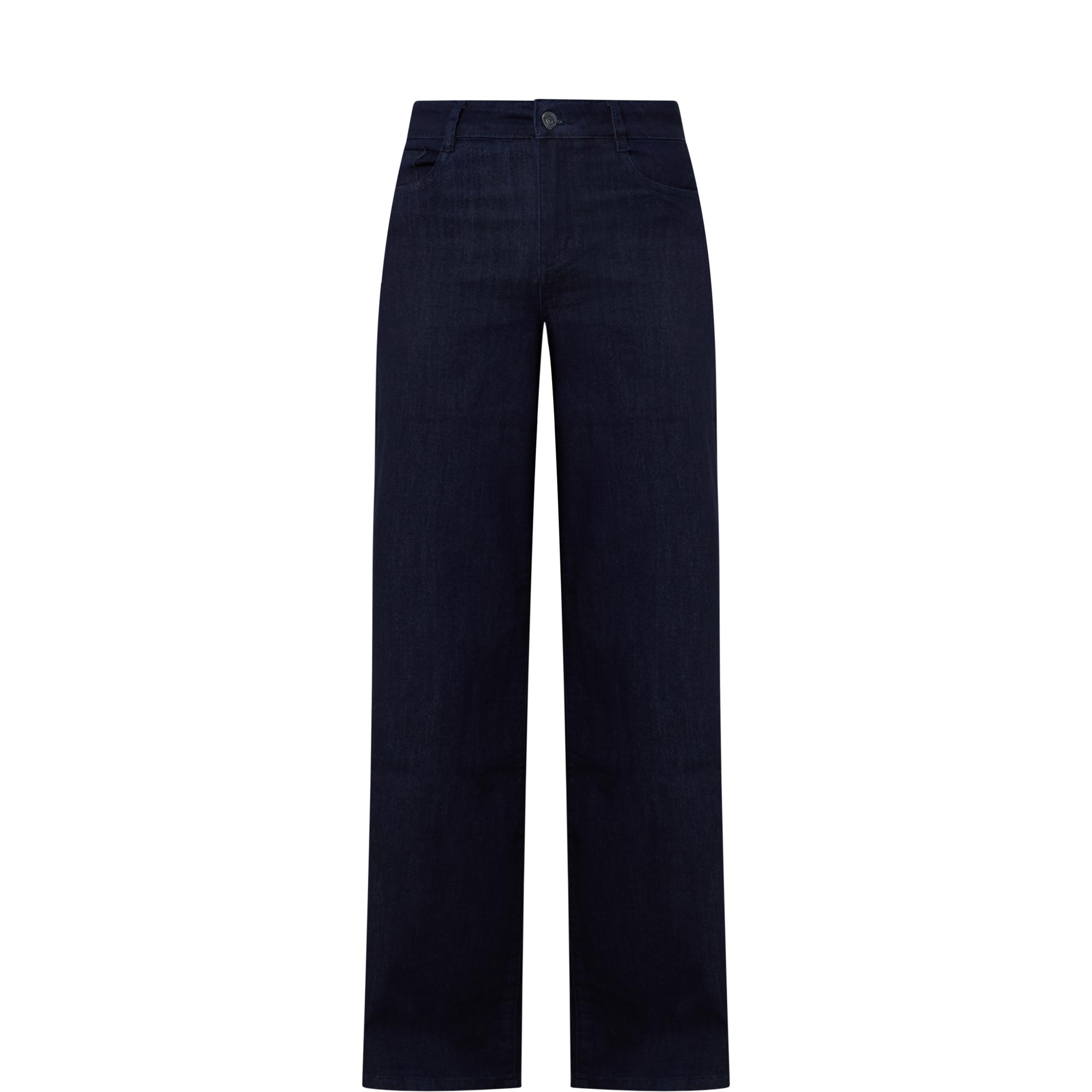 Mid-Rise Wide Leg Jeans