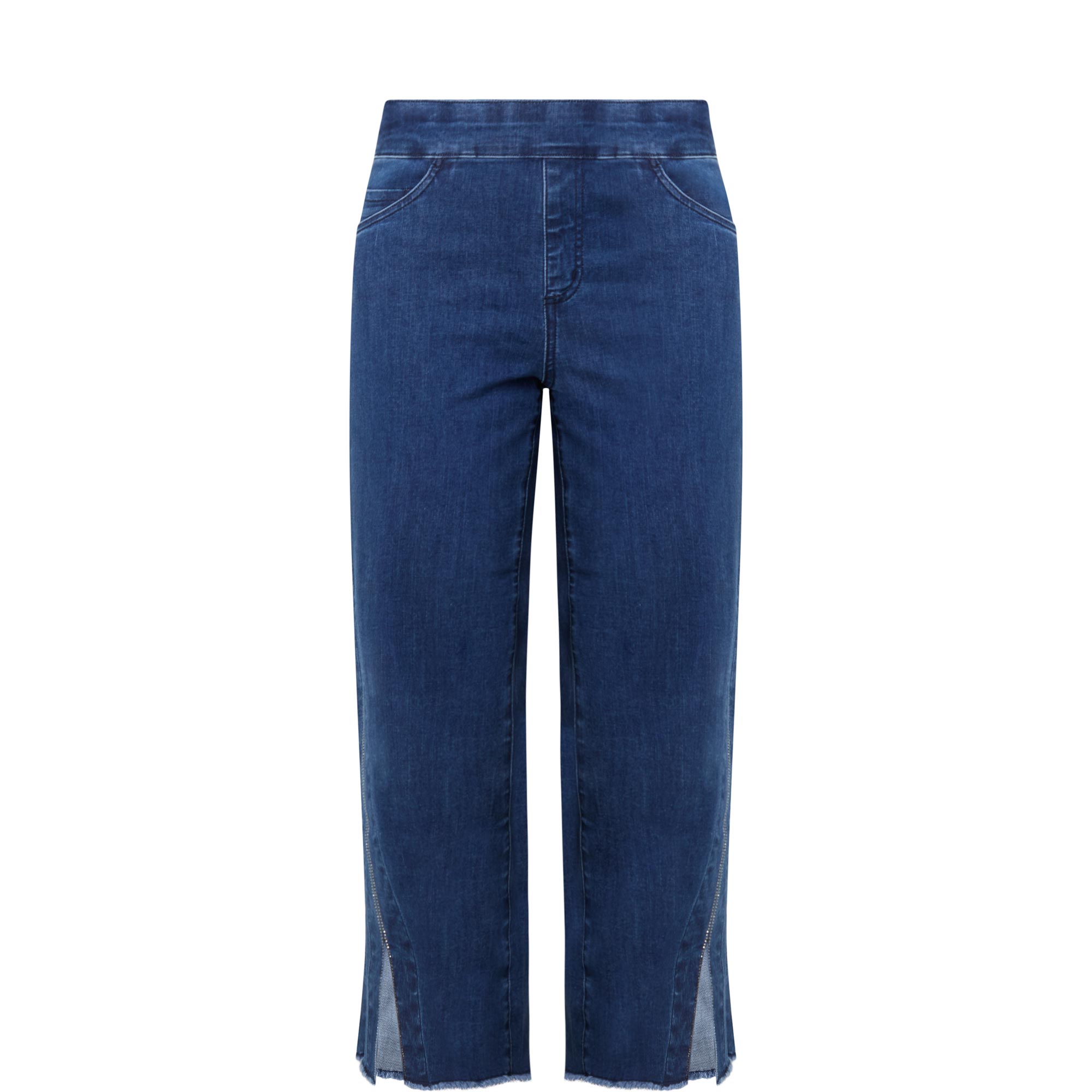 Culotte Cropped Jeans