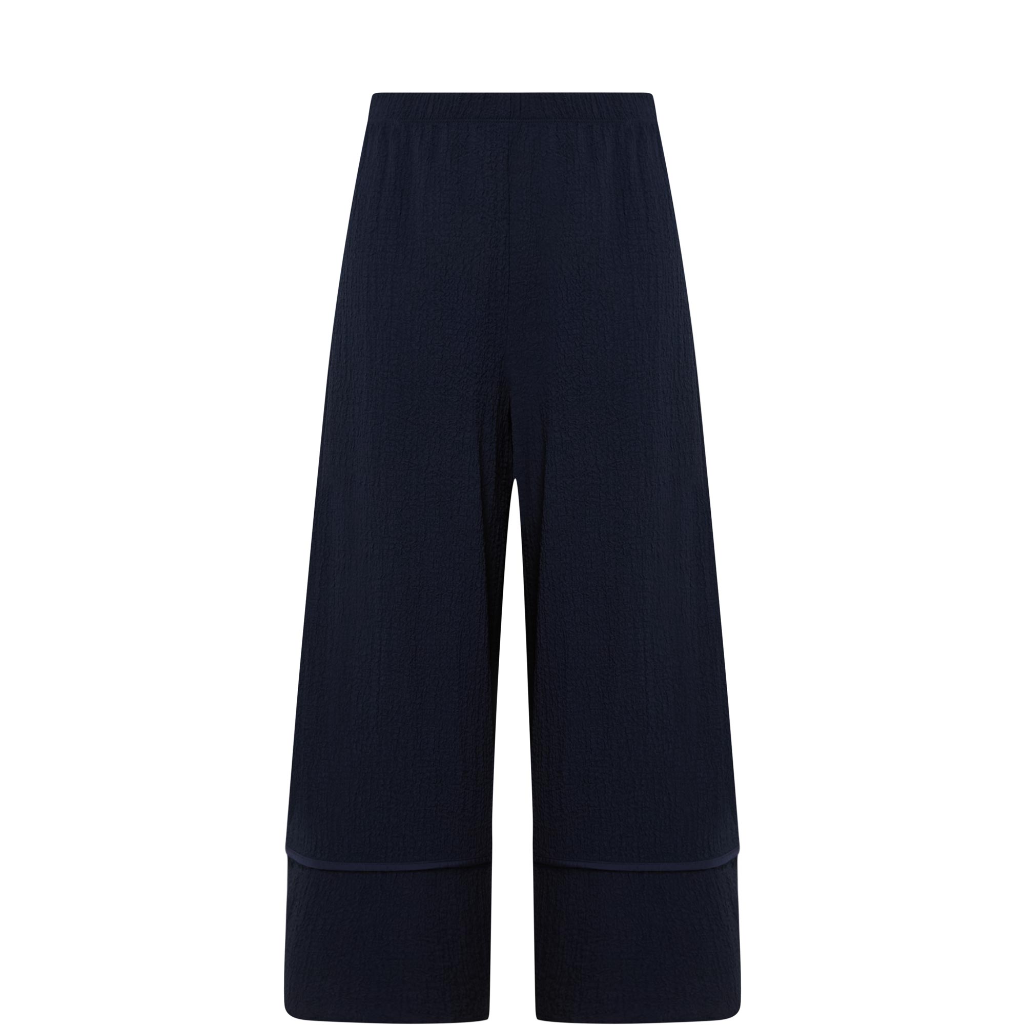 Seersucker Balloon Trousers