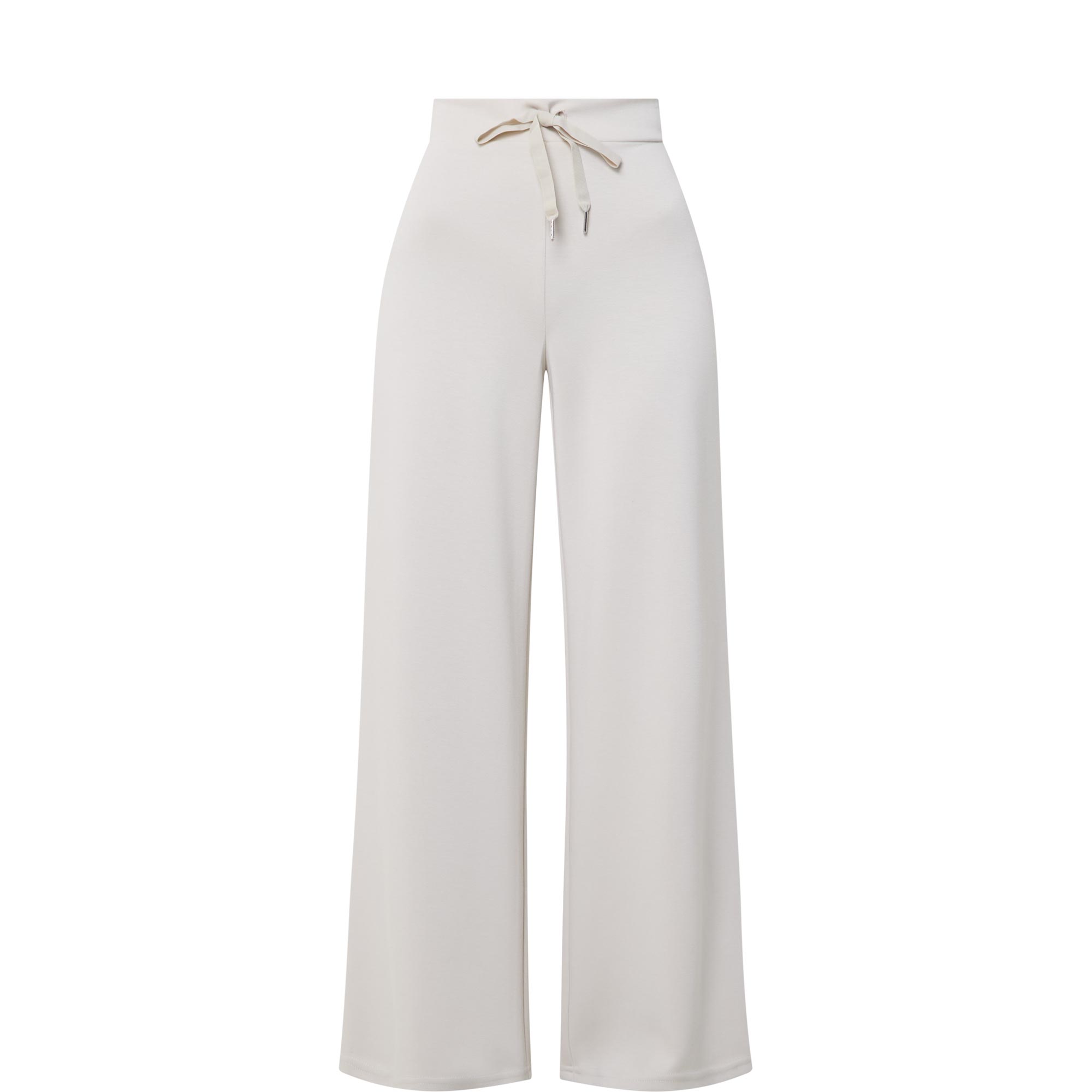 Scuba Jersey Wide Leg Trousers