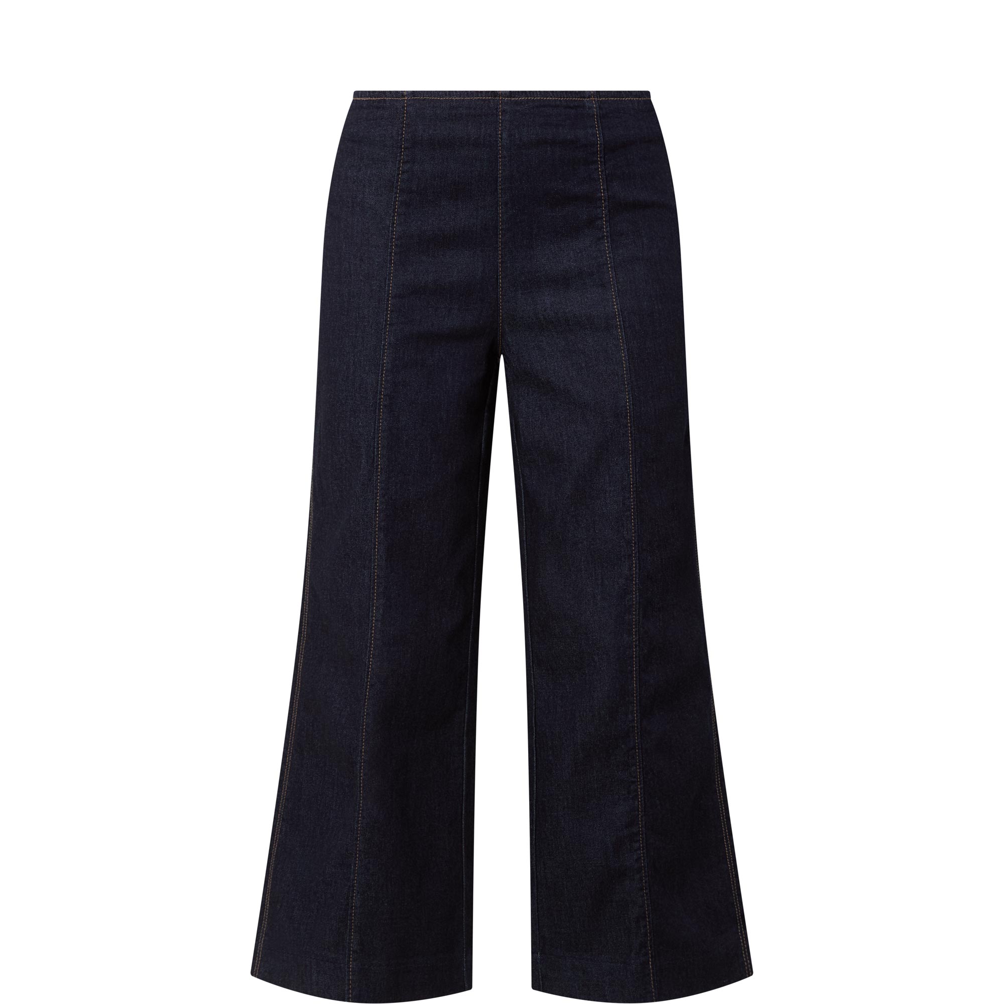 Wide Leg Cropped Jeans