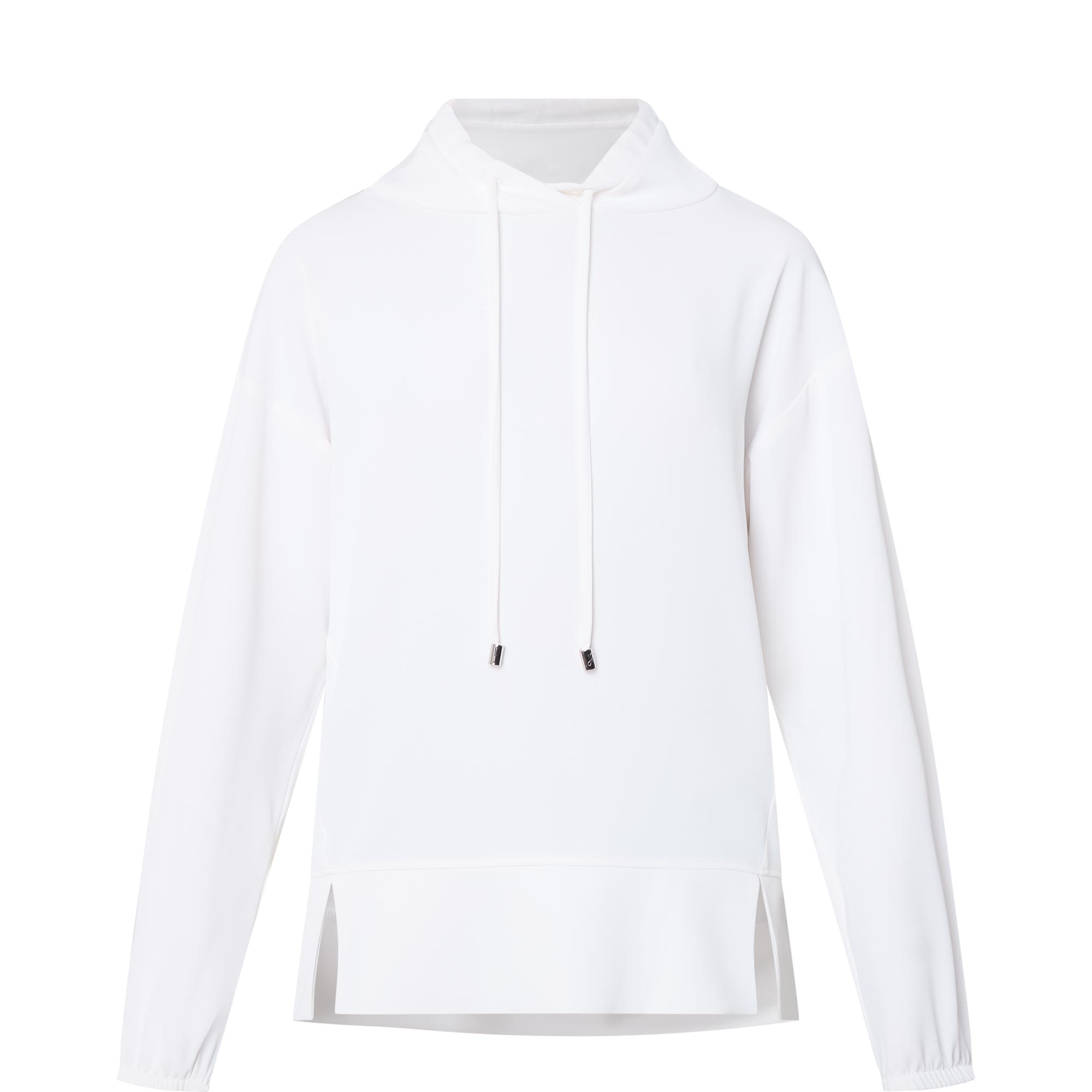 Drawstring Side Split Sweatshirt